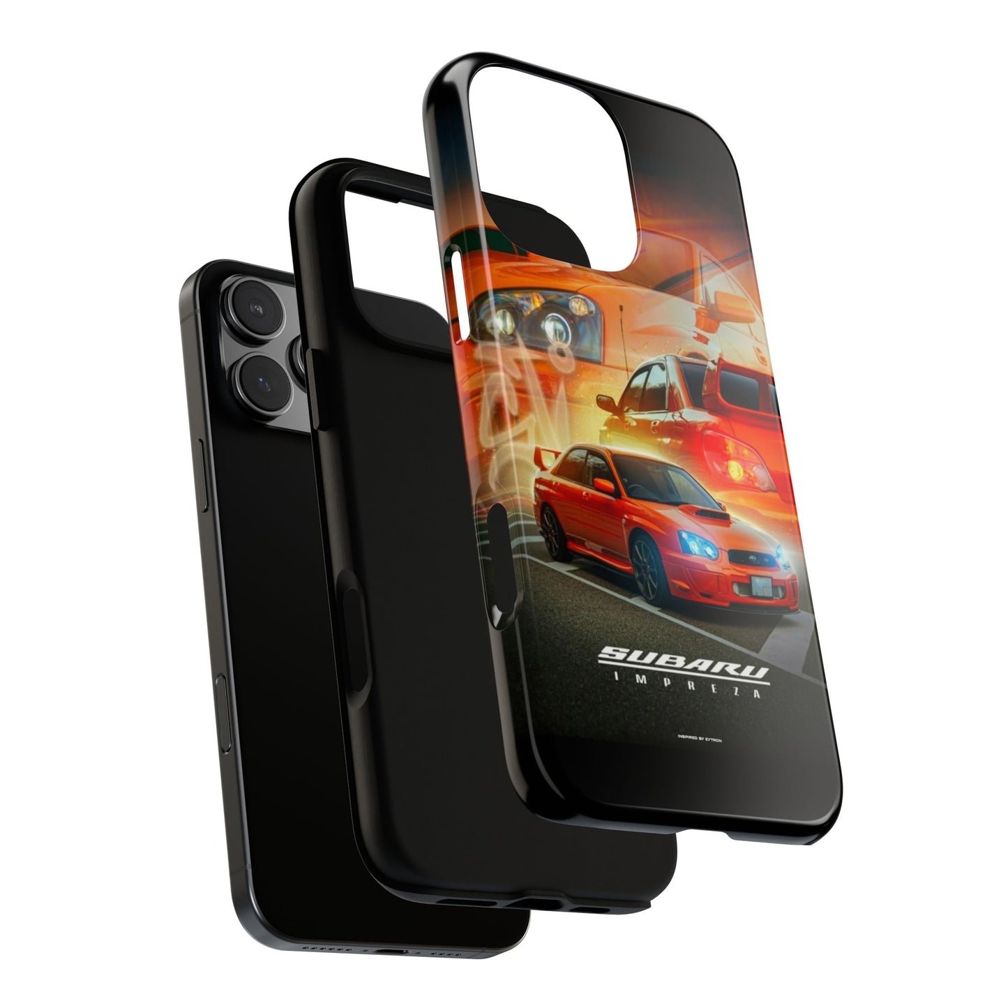 "Orange Impreza" JDM Case