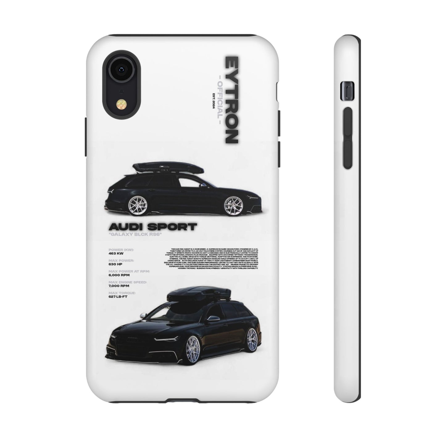 "Galaxy BLCK RS6" Sturdy Case