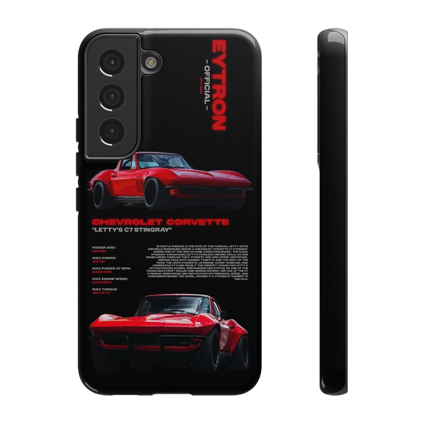 "Letty's C7 Stingray" Sturdy Case