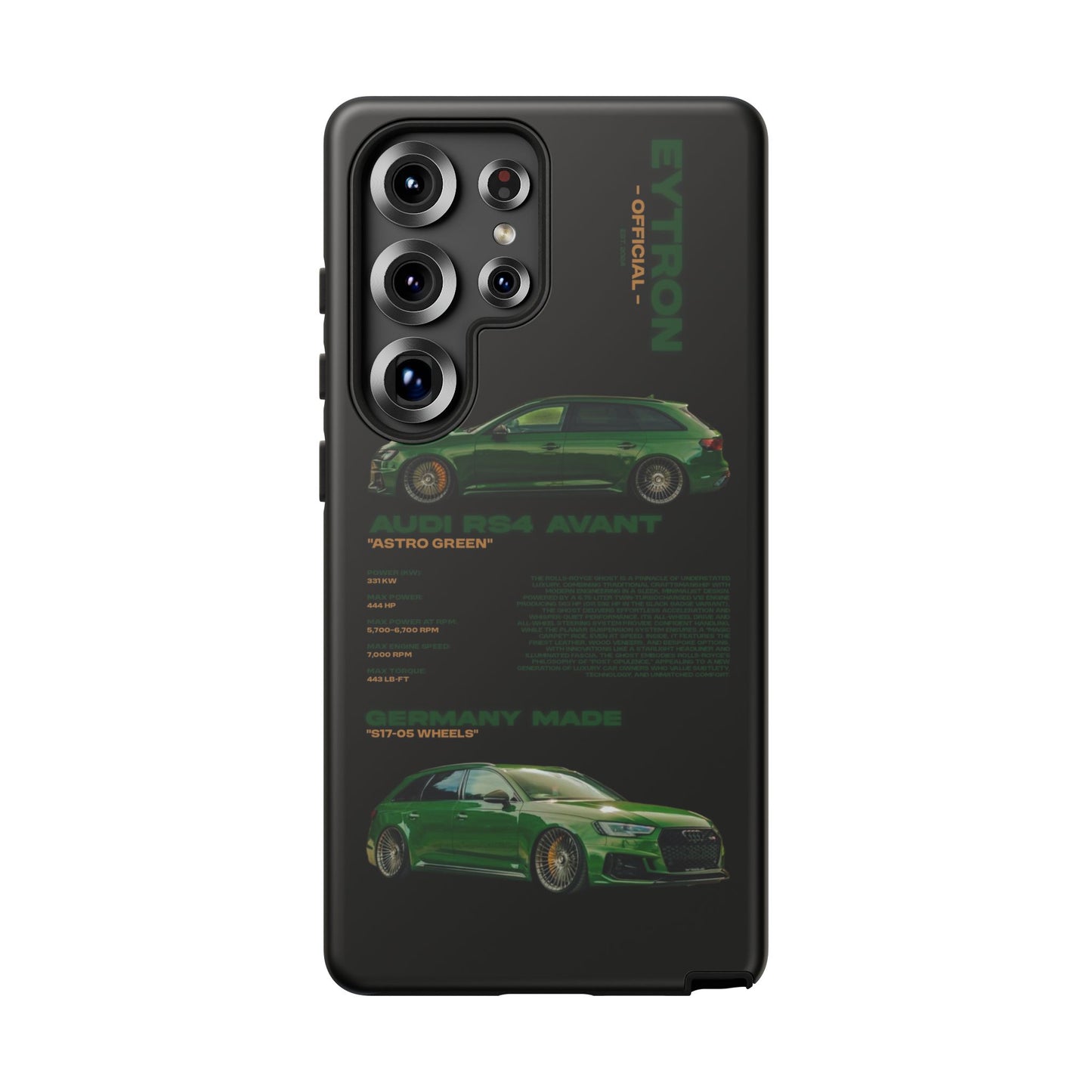 "Astro Green" Sturdy Case
