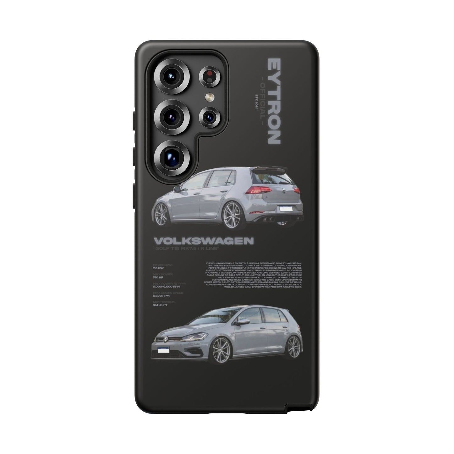 "Golf TSI MK7.5 / R Line" Sturdy Case