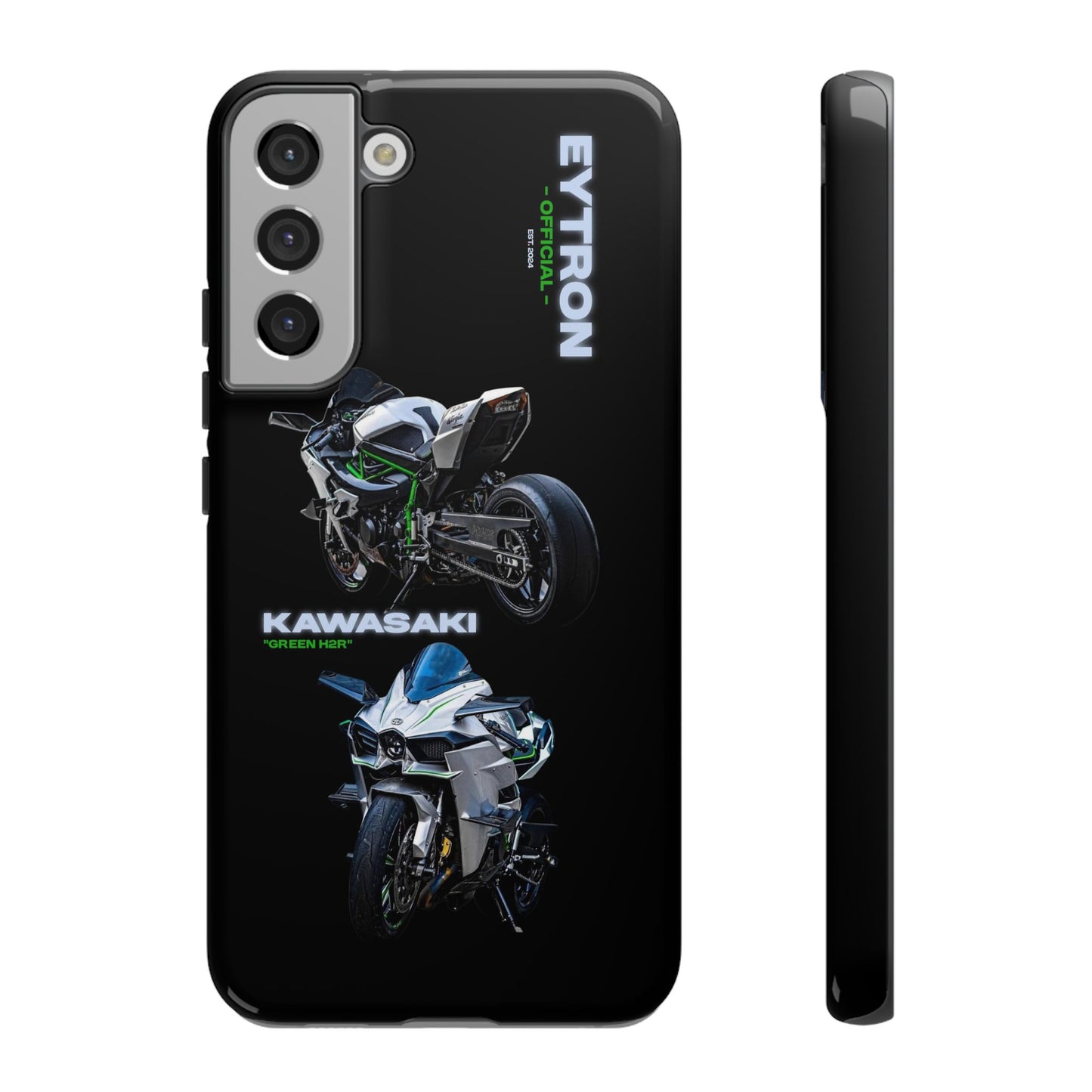 "Green H2R" Moto Case