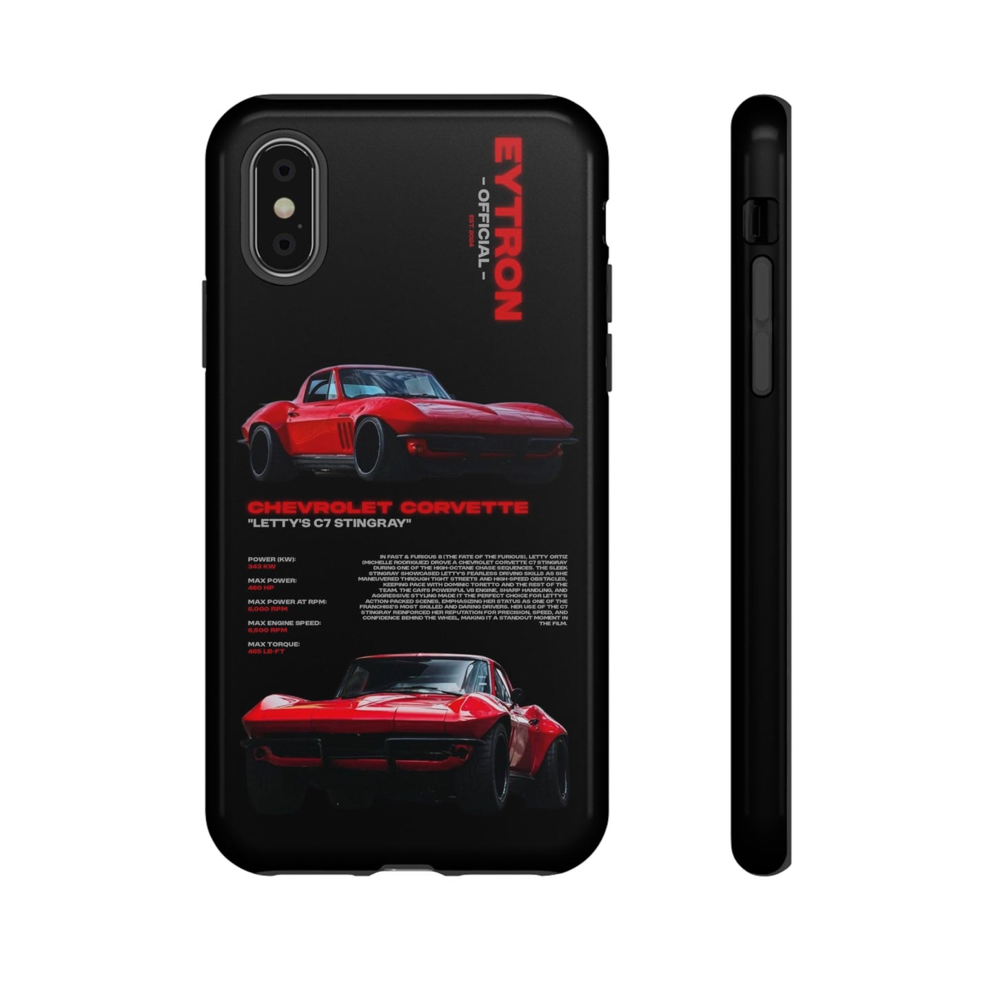 "Letty's C7 Stingray" Sturdy Case
