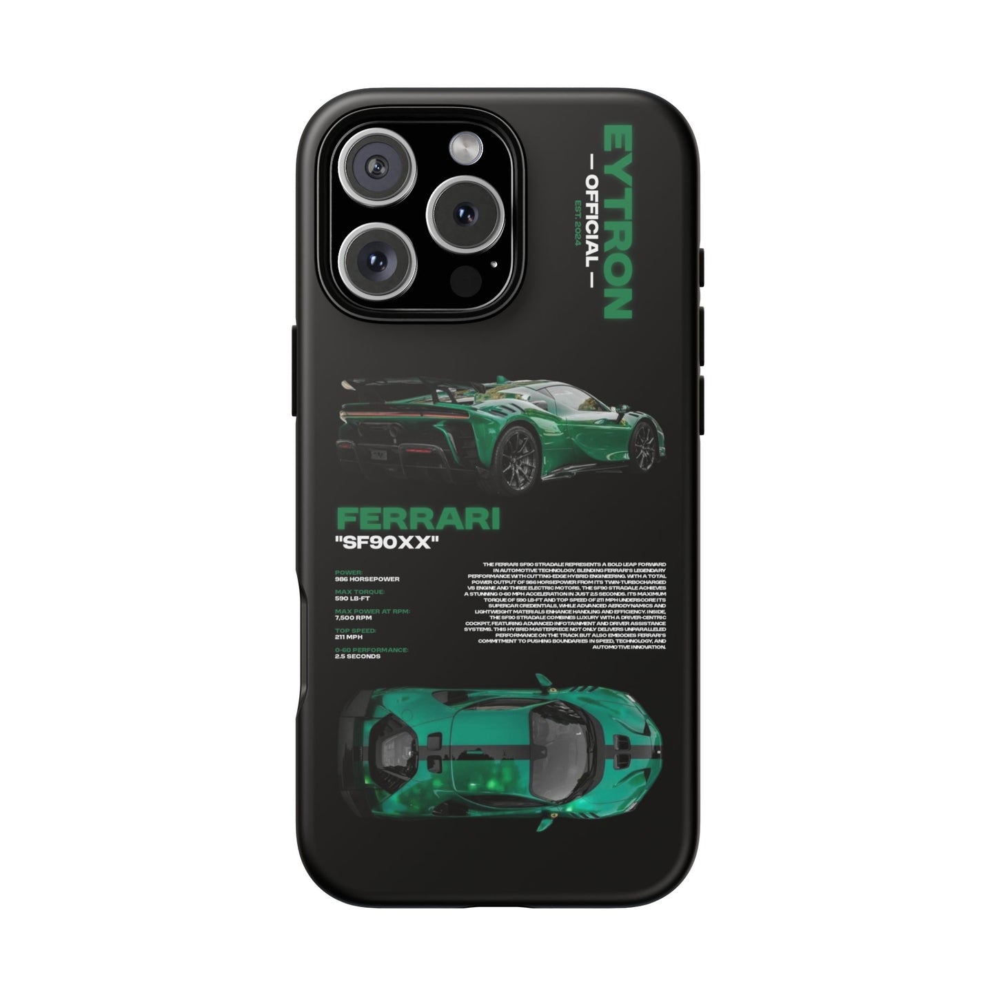 "Verde Velocity" Sturdy Case