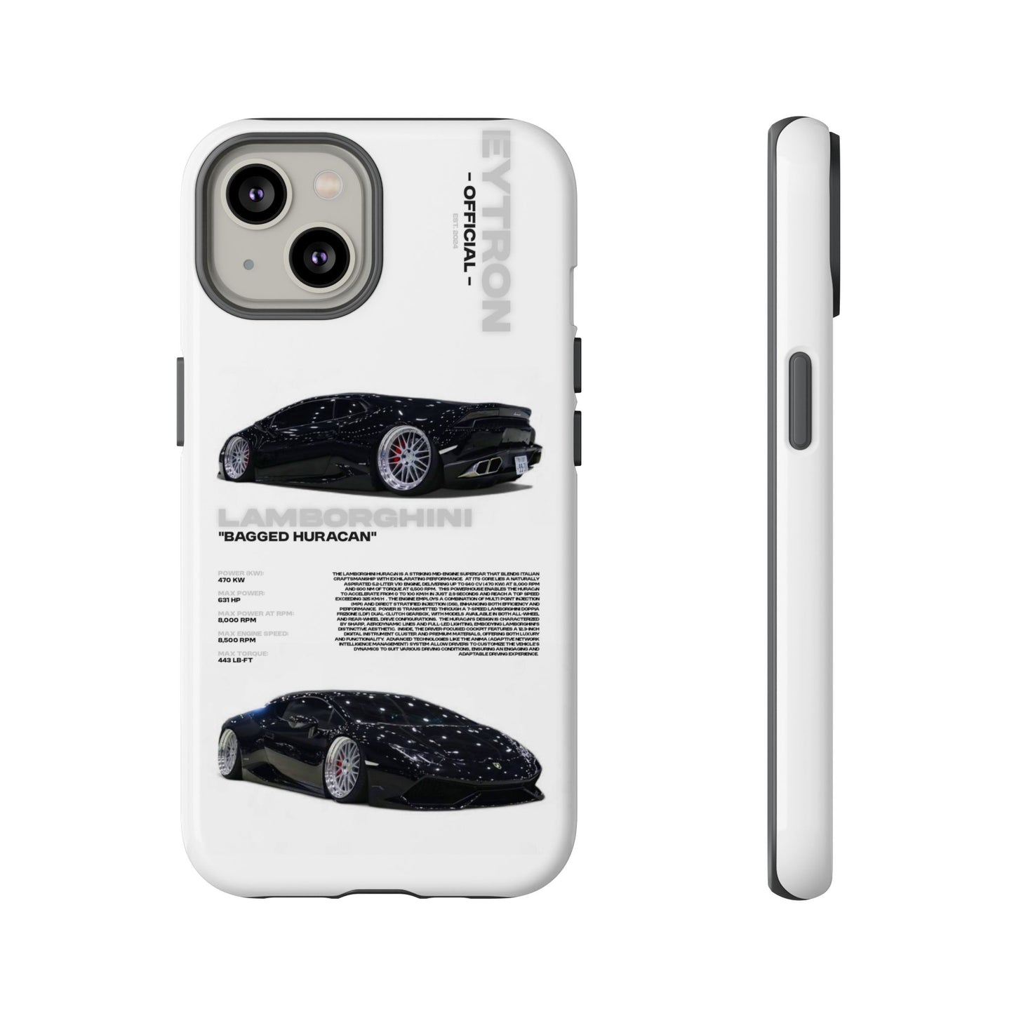 "Bagged Huracán" Sturdy Case