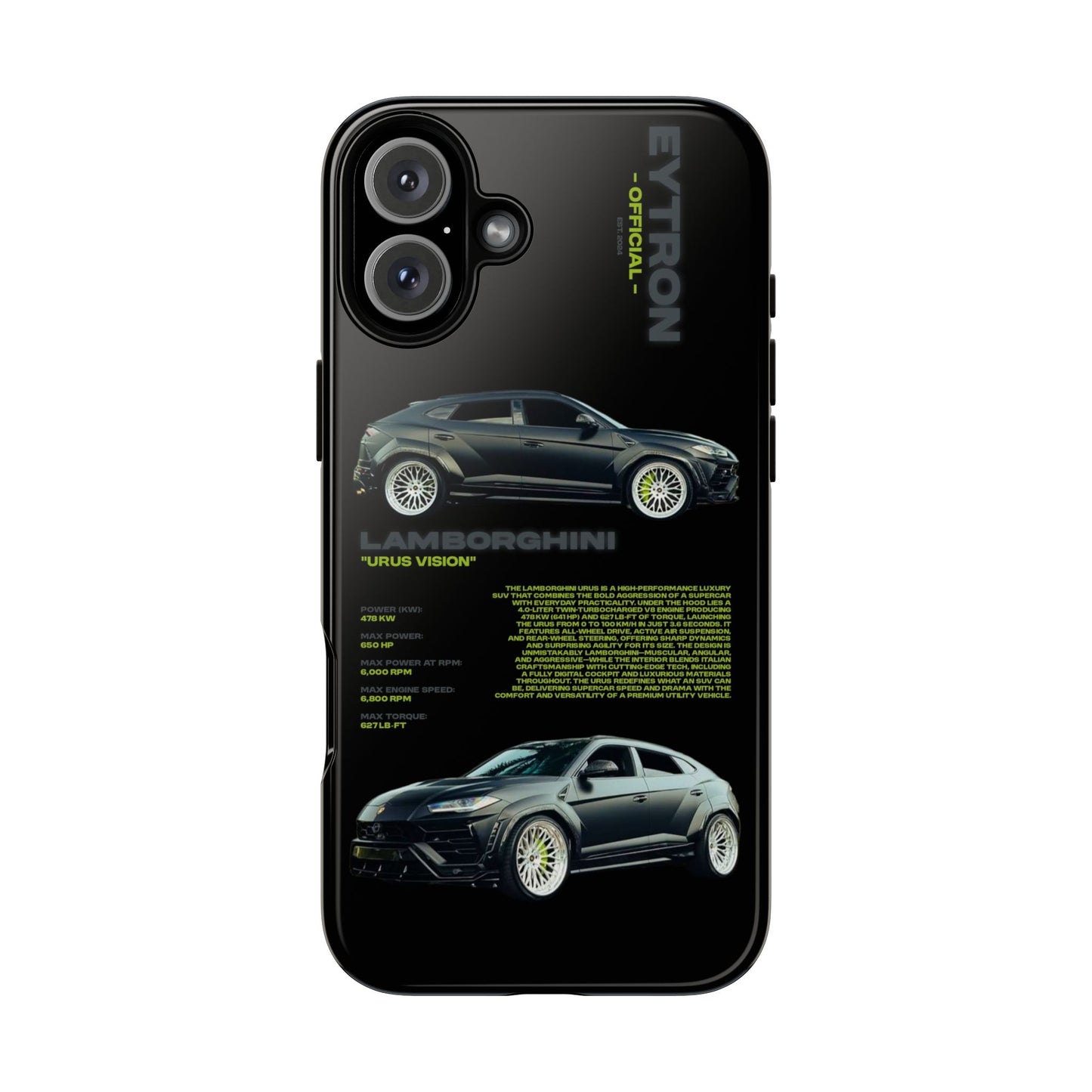 "Urus Vision" Sturdy Case