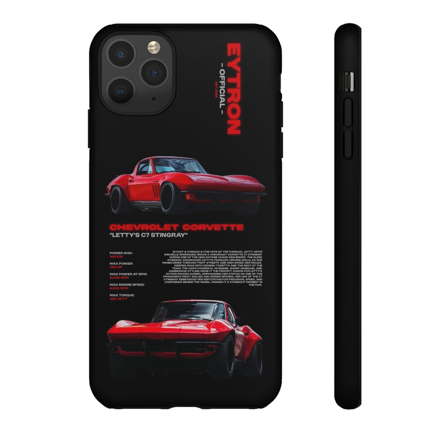 "Letty's C7 Stingray" Sturdy Case