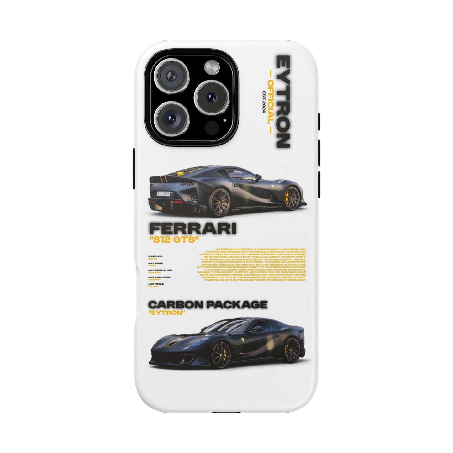 "Obsidian" Sturdy Case