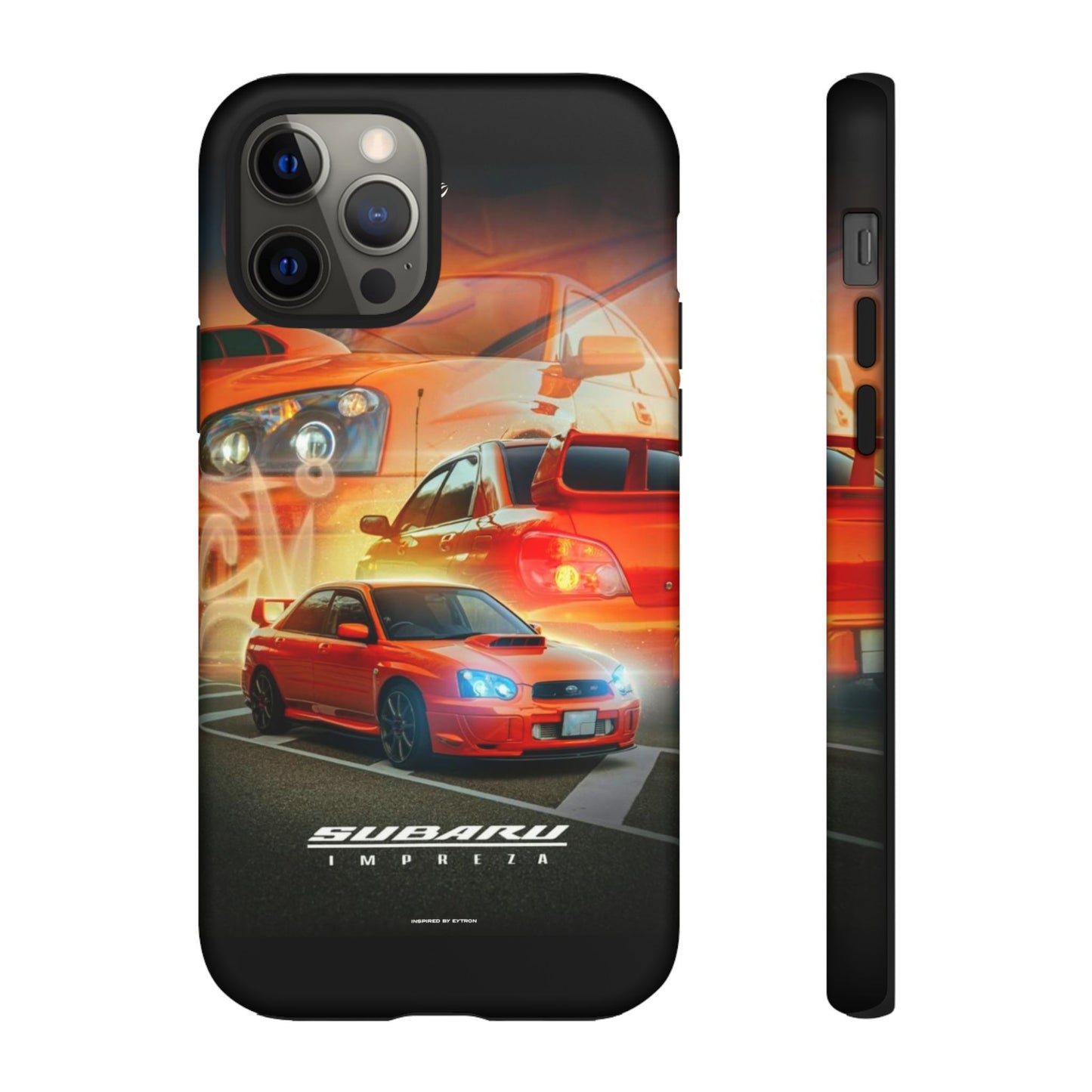 "Orange Impreza" JDM Case