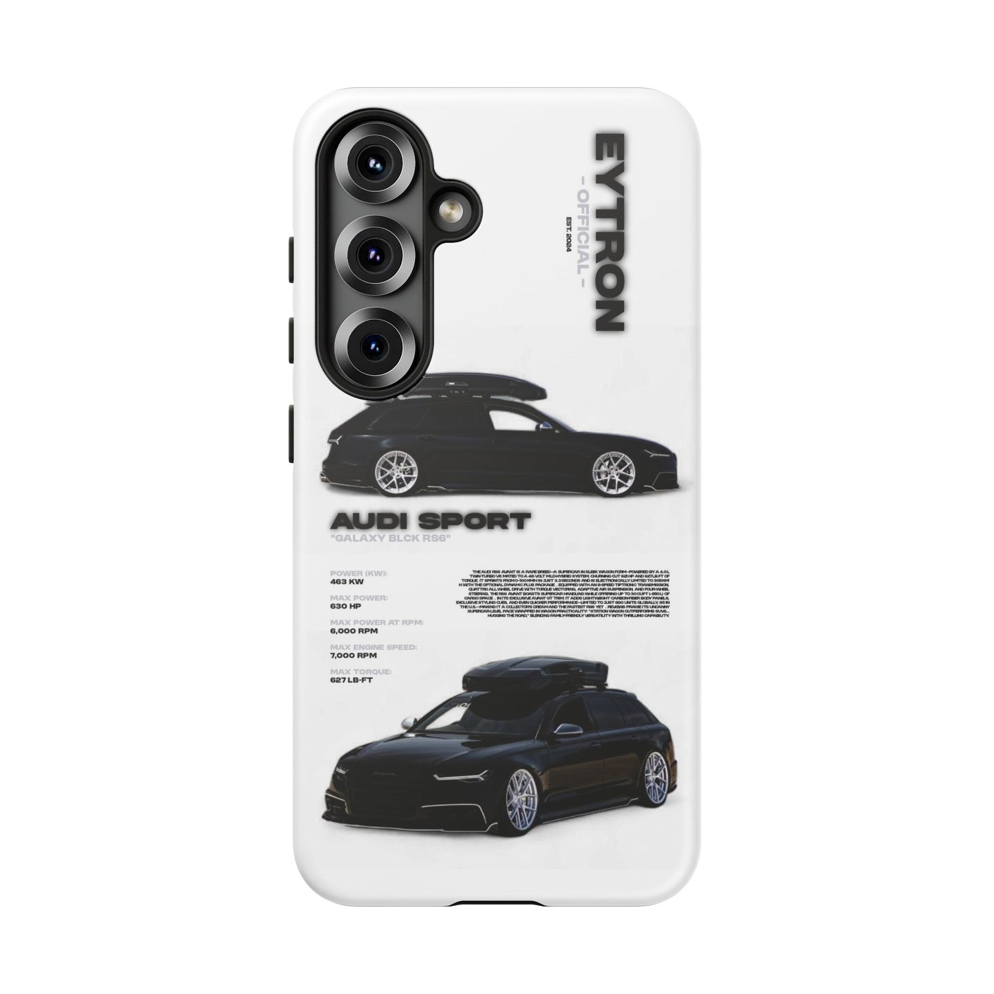 "Galaxy BLCK RS6" Sturdy Case