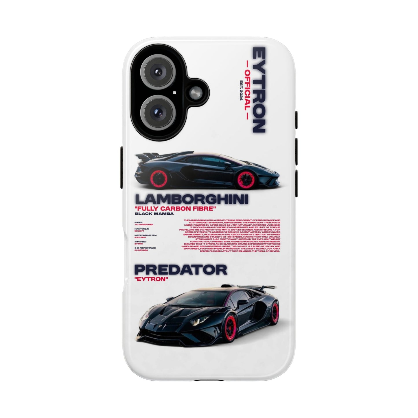 "Black Mamba" Sturdy Case