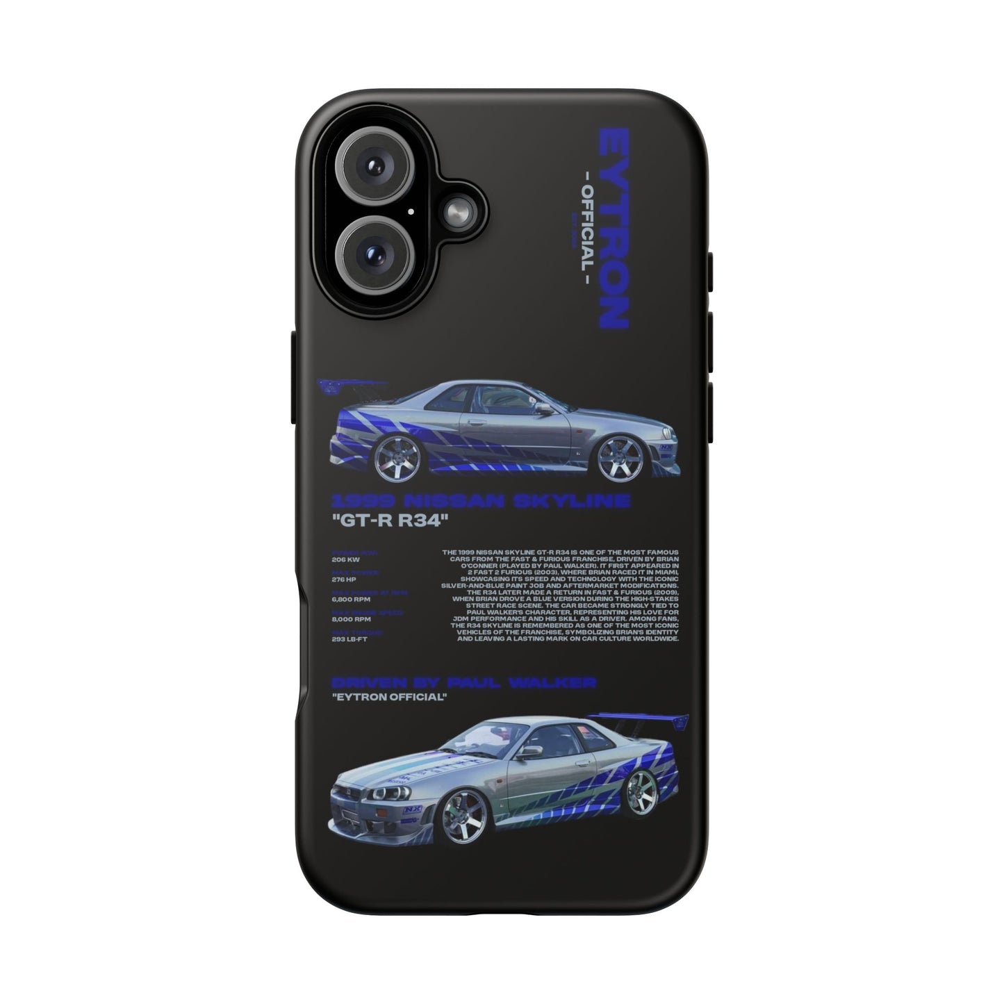 "GT-R R34" Sturdy Case