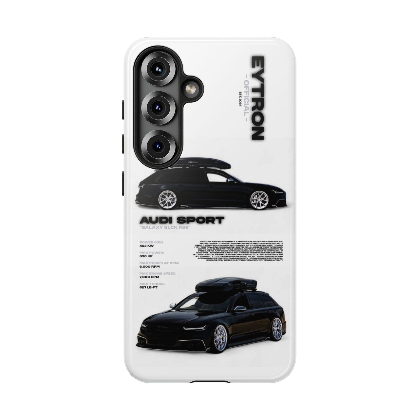 "Galaxy BLCK RS6" Sturdy Case