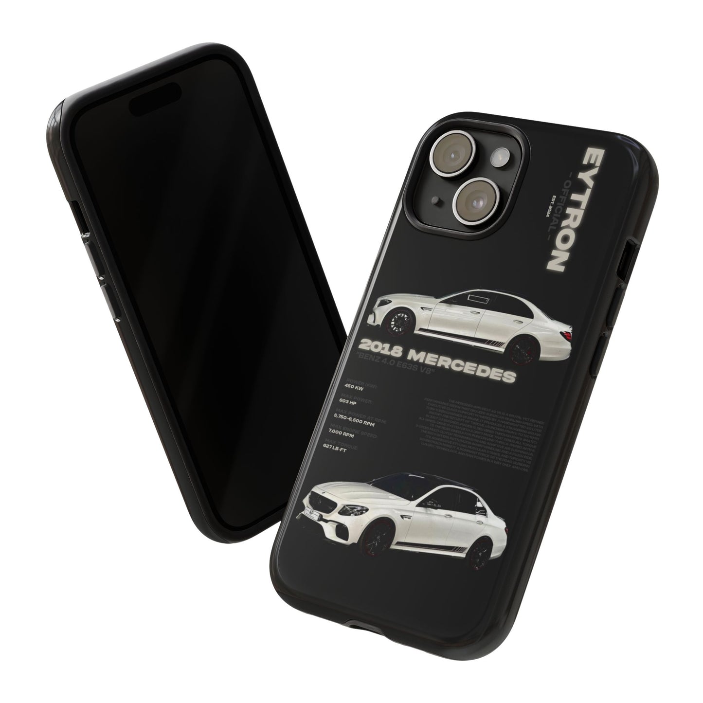 "Benz 4.0 E63S V8" Sturdy Case