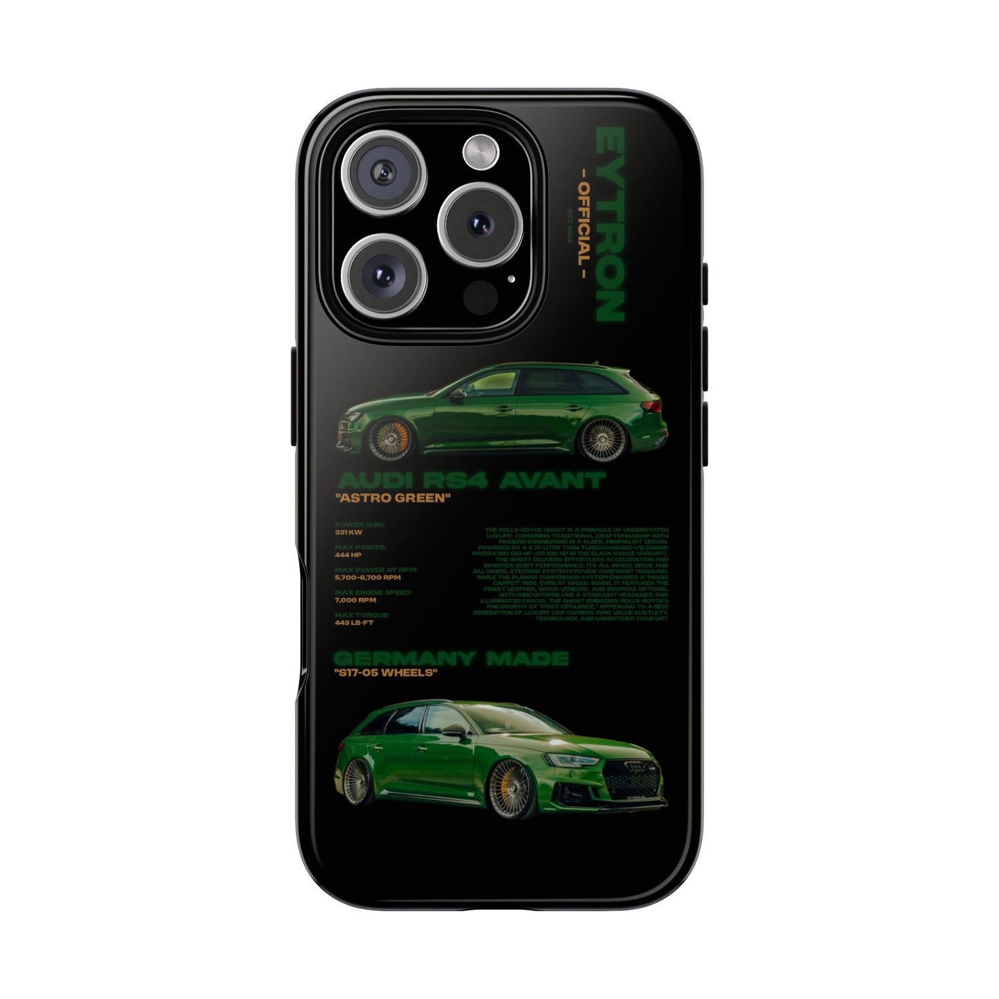 "Astro Green" Sturdy Case