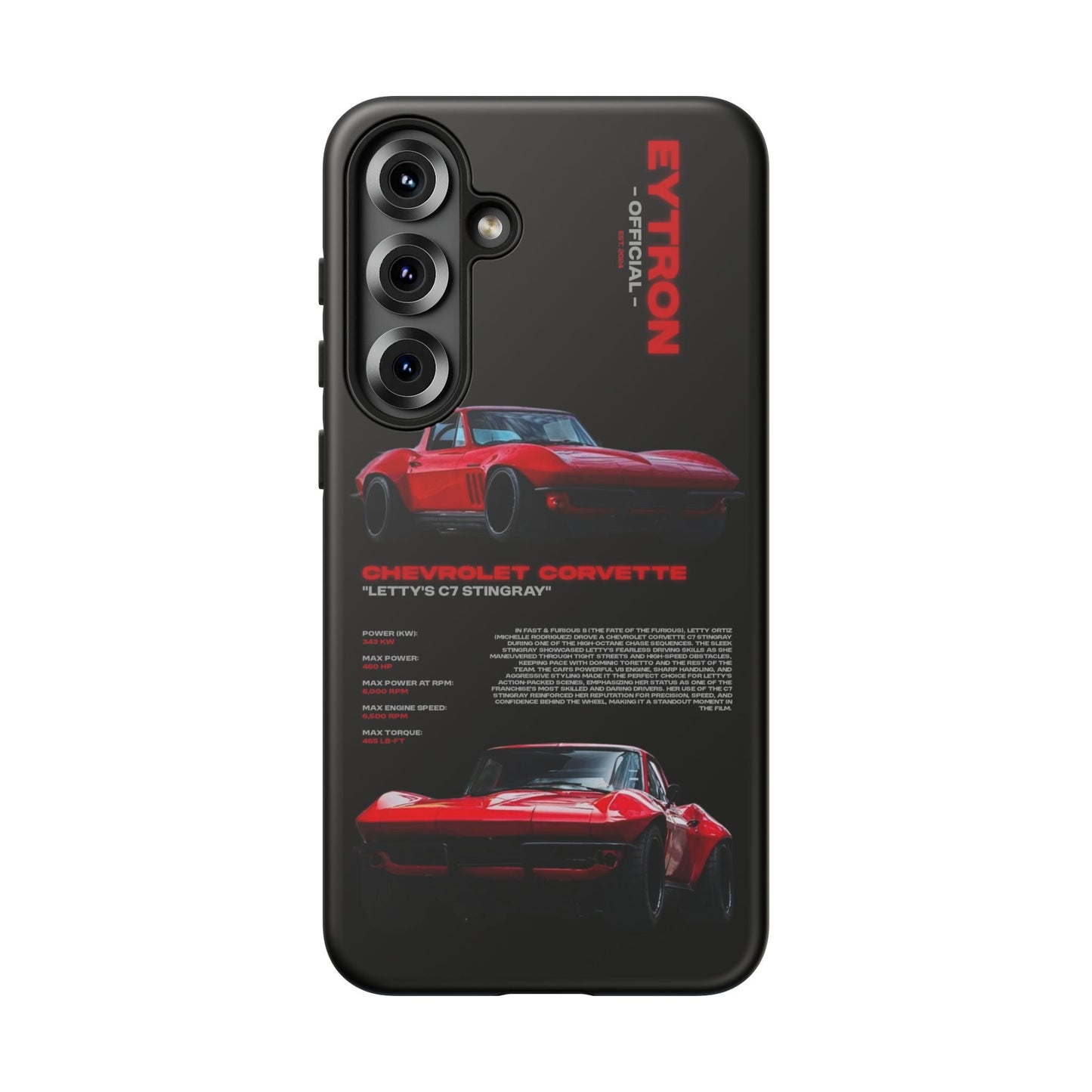 "Letty's C7 Stingray" Sturdy Case