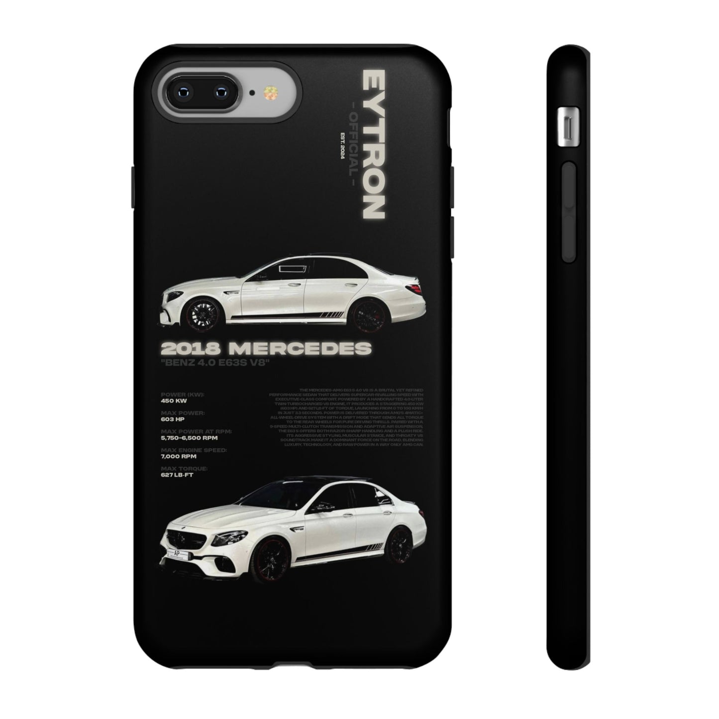 "Benz 4.0 E63S V8" Sturdy Case