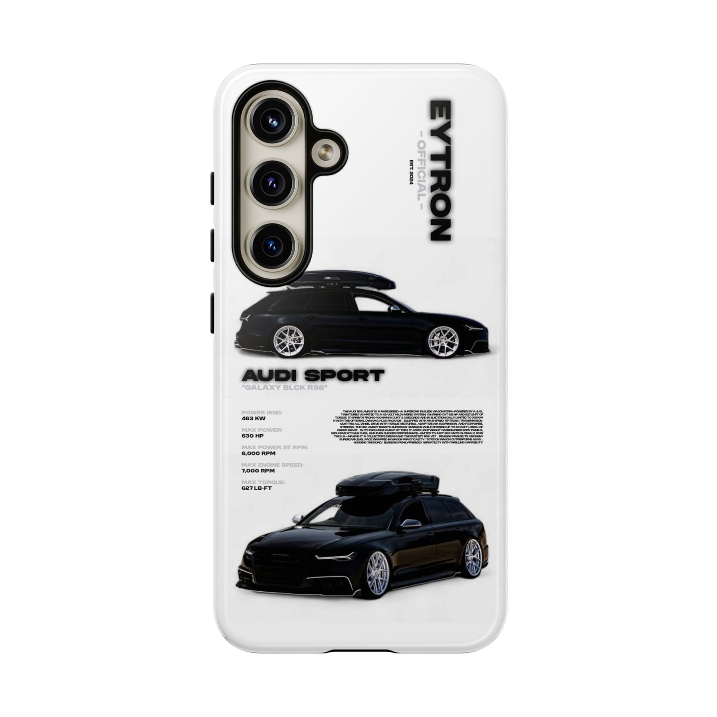 "Galaxy BLCK RS6" Sturdy Case