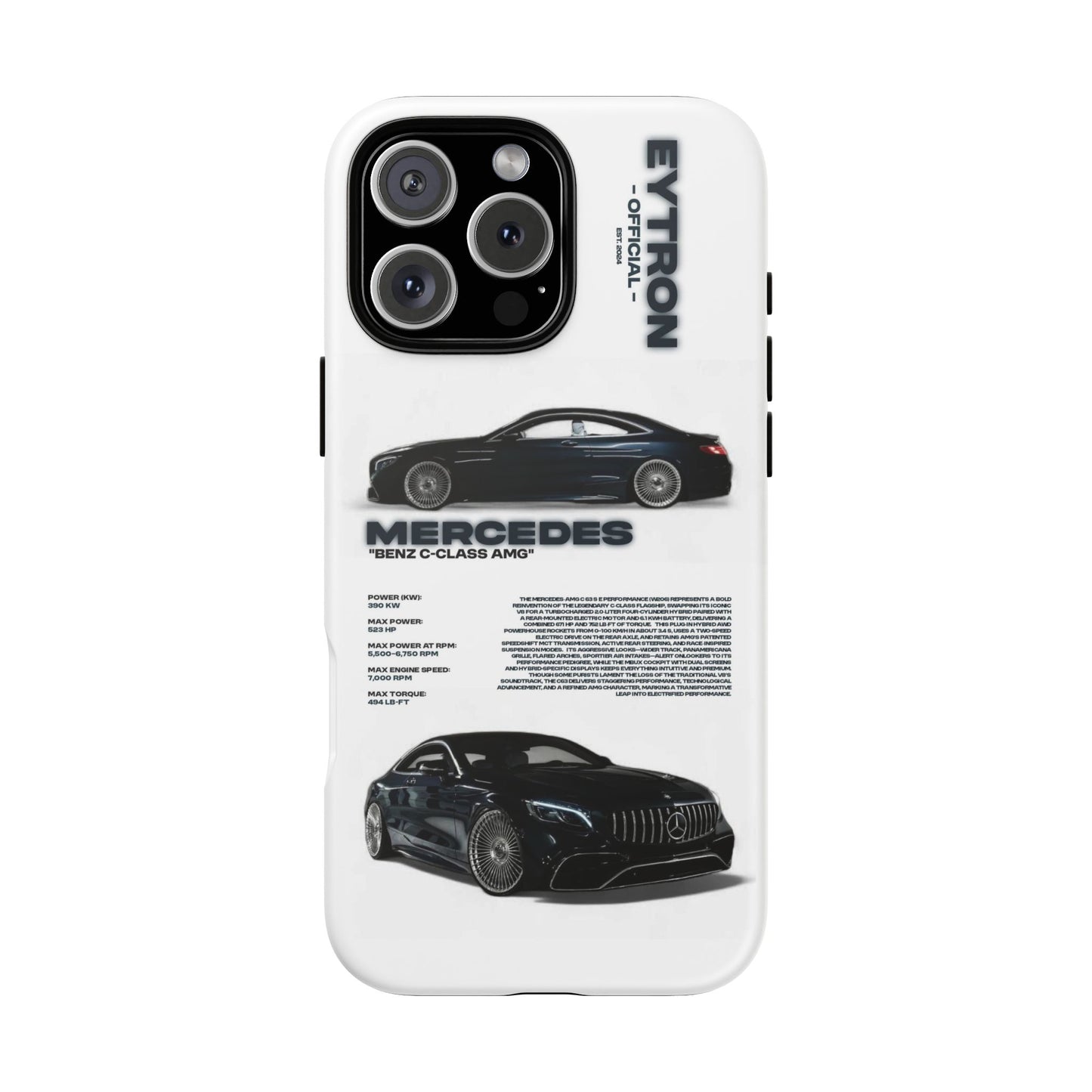 "Benz C-Class AMG" Sturdy Case