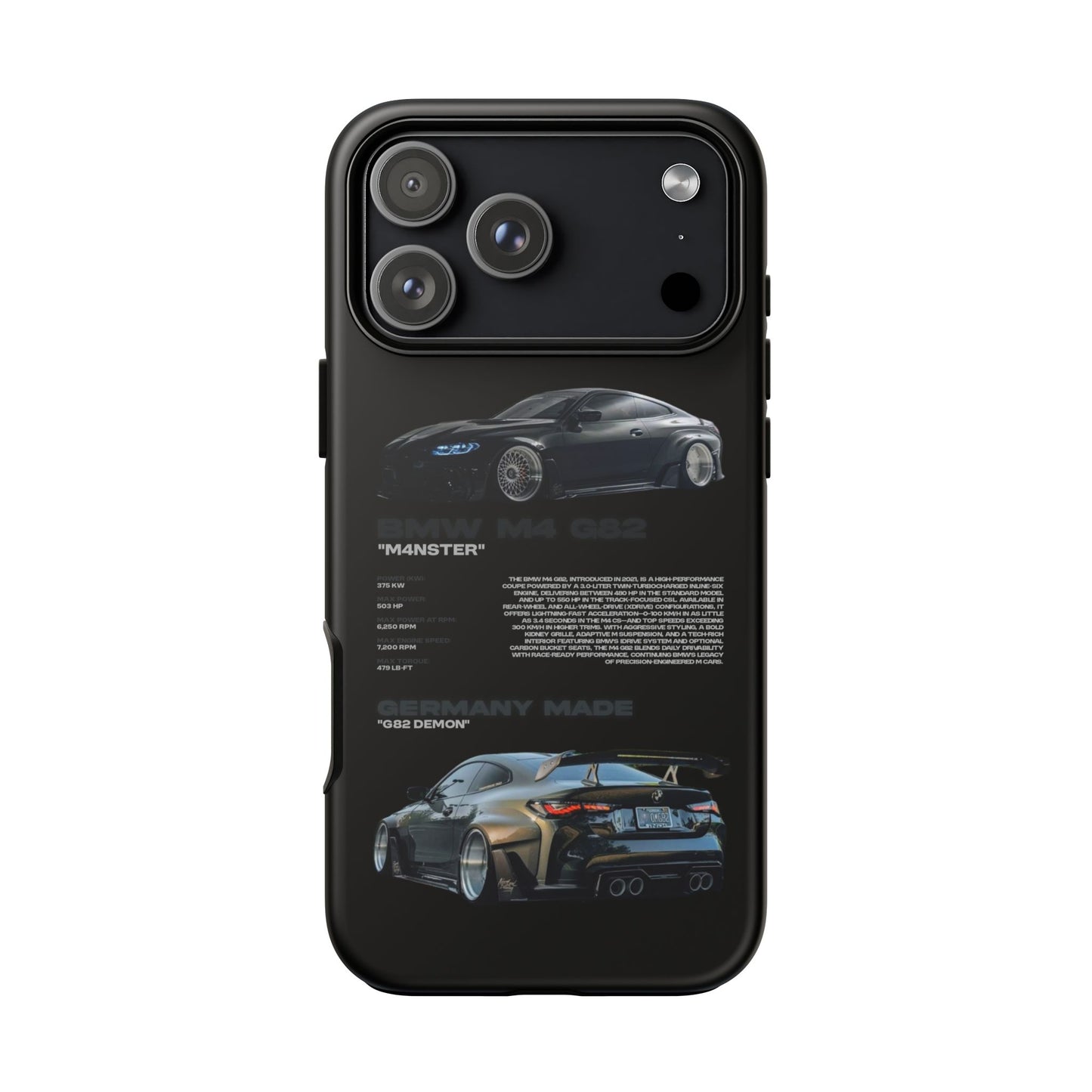 "M4nster" Sturdy Case