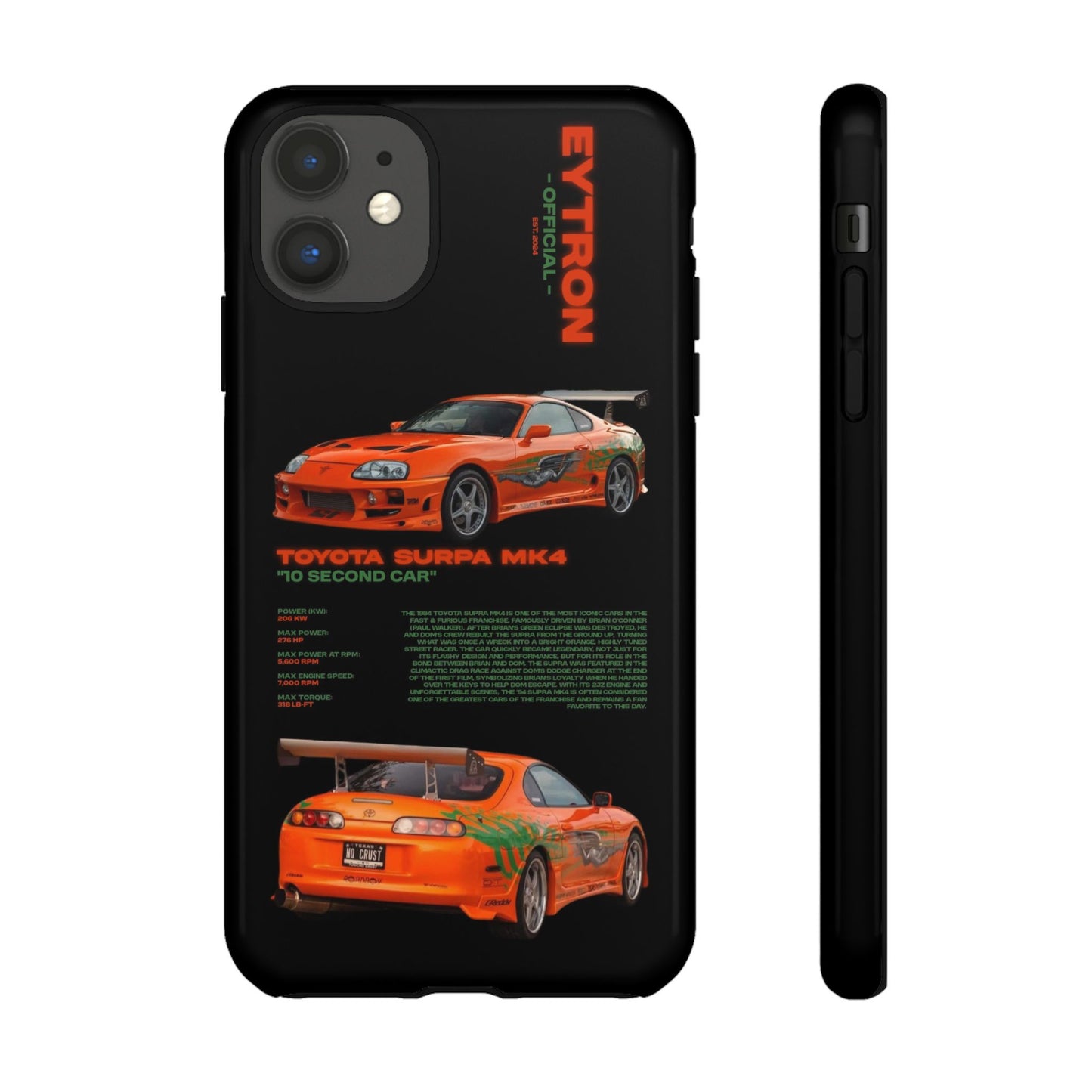 "10 Second Car" Sturdy Case