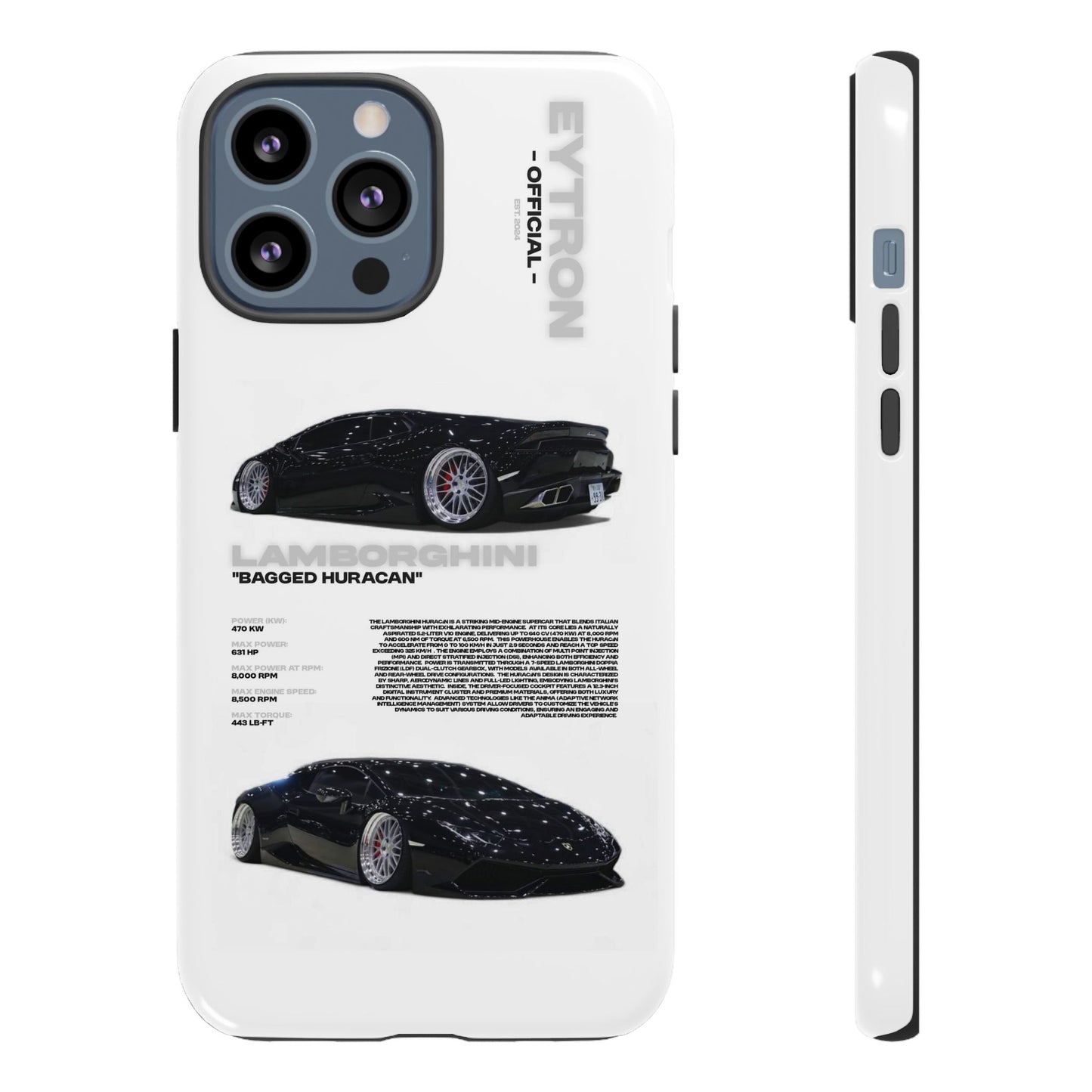 "Bagged Huracán" Sturdy Case