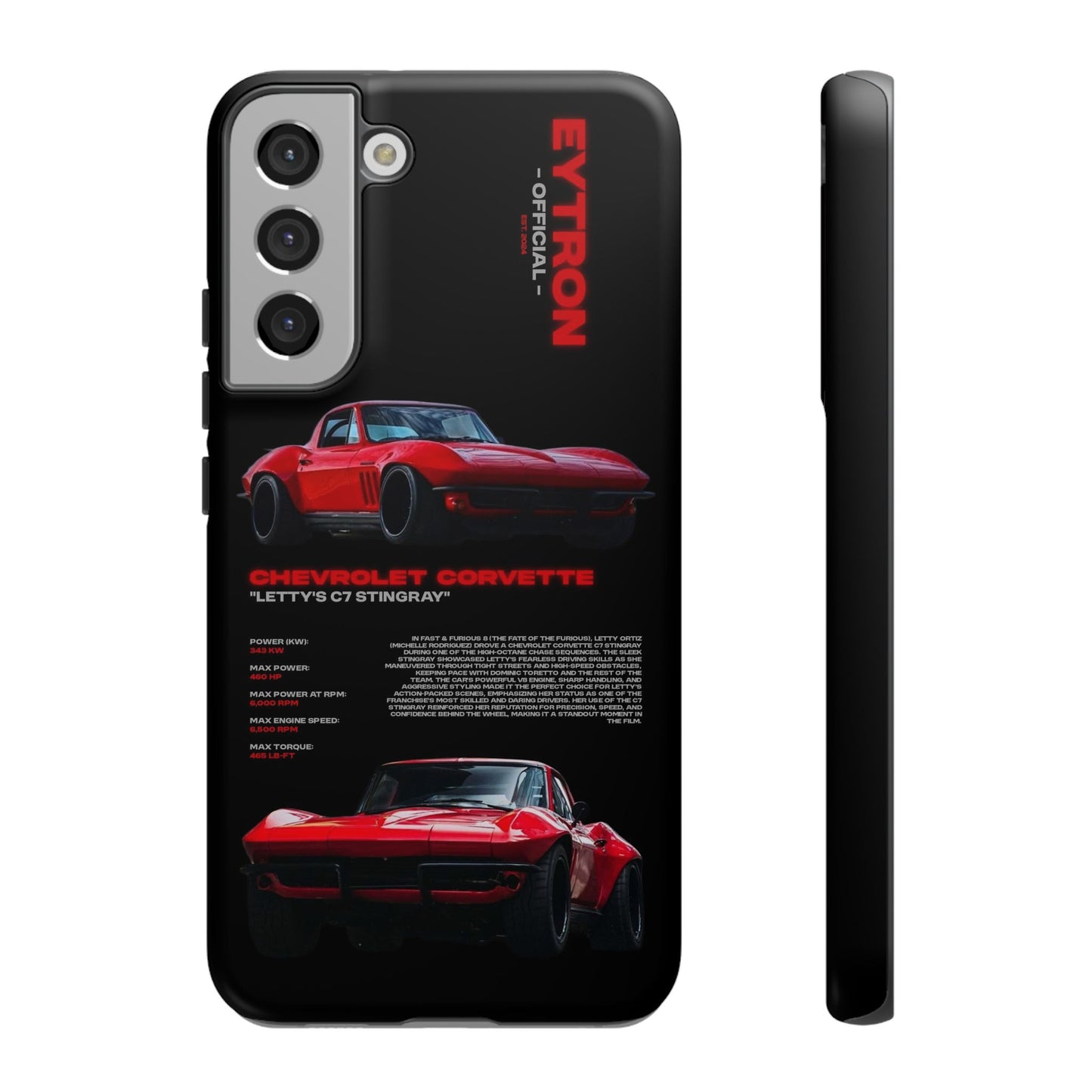 "Letty's C7 Stingray" Sturdy Case