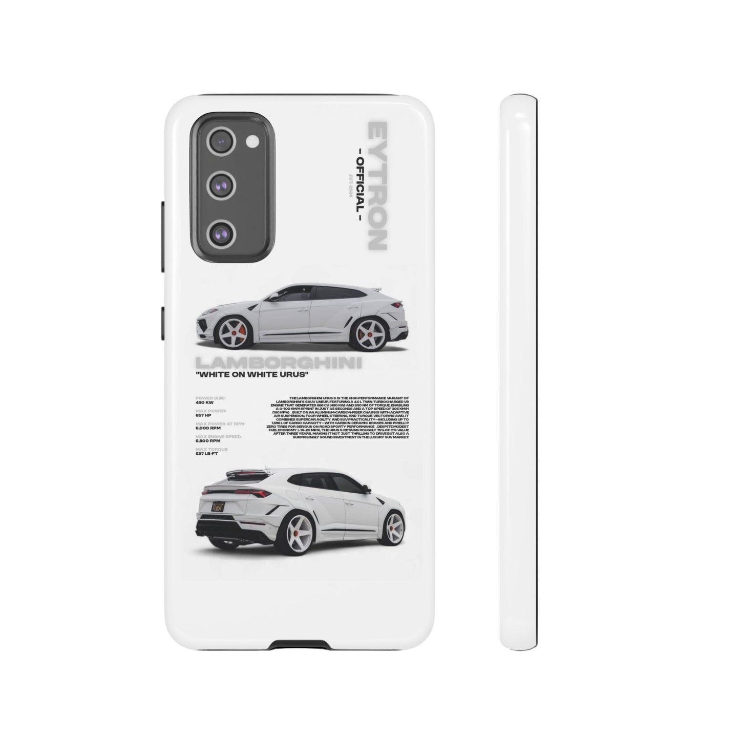 "White On White Urus" Sturdy Case