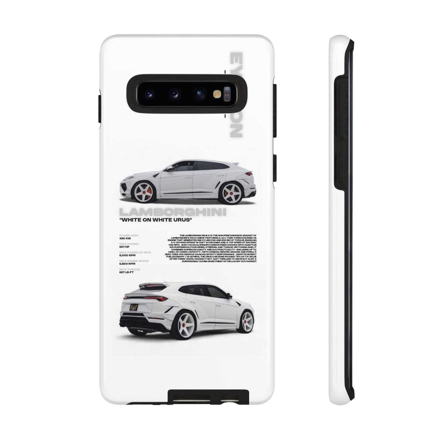 "White On White Urus" Sturdy Case
