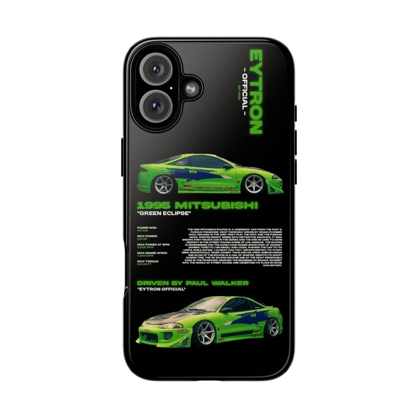 "Green Eclipse" Sturdy Case