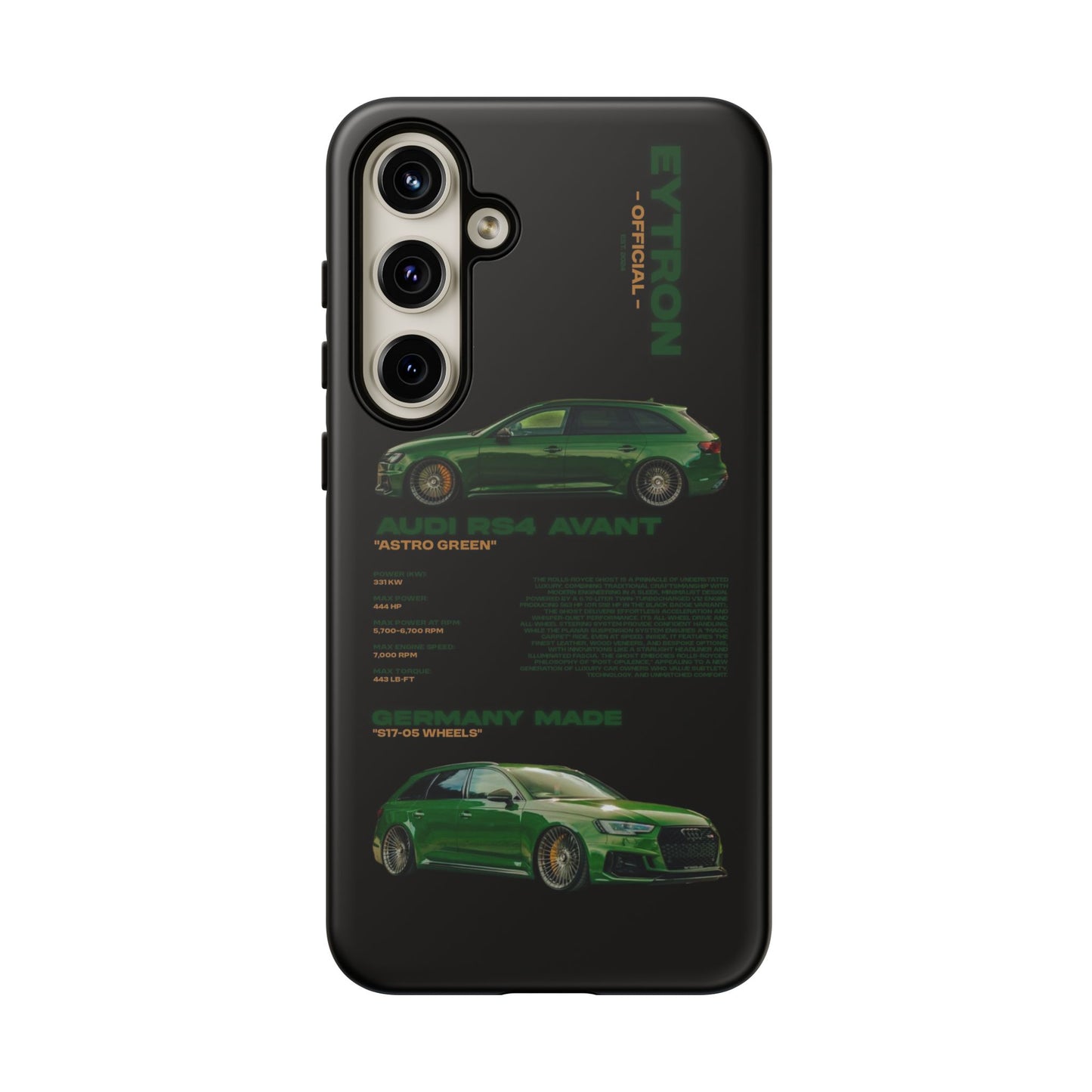 "Astro Green" Sturdy Case