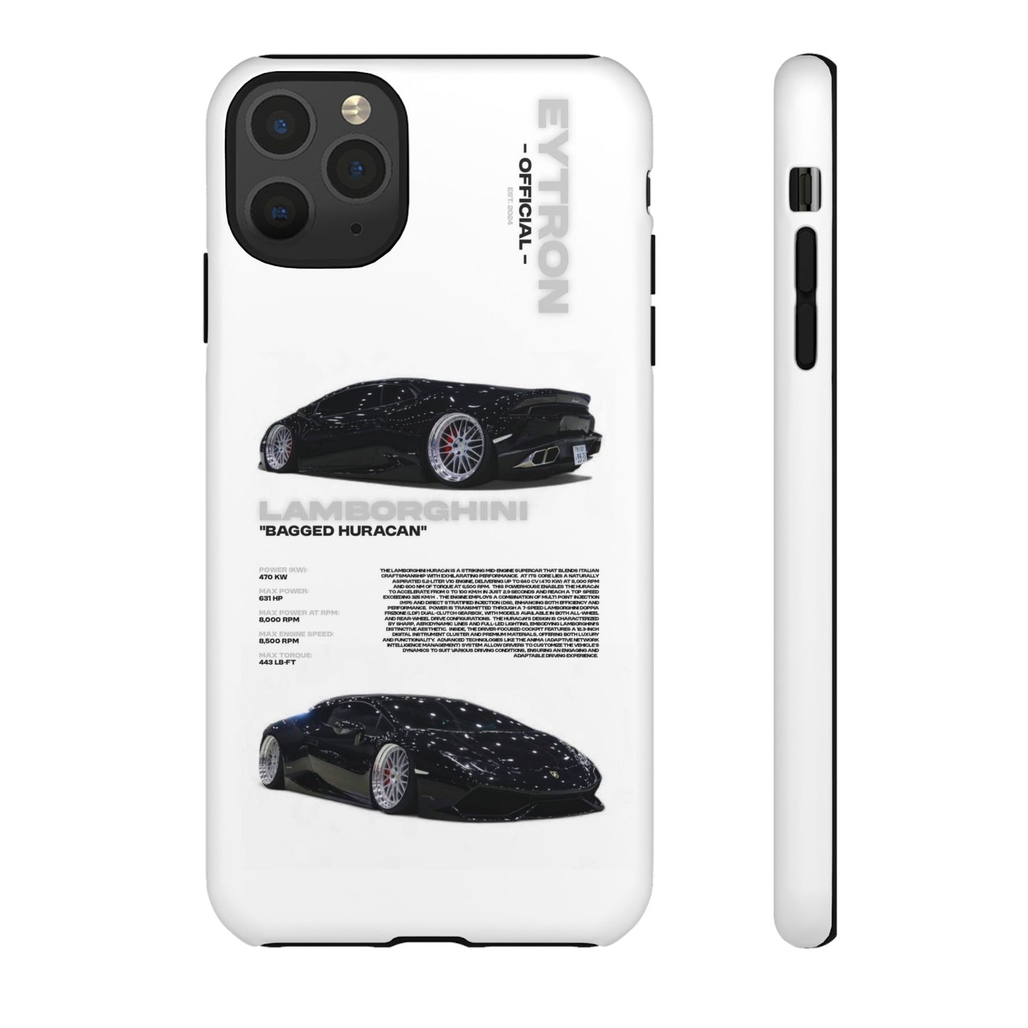 "Bagged Huracán" Sturdy Case