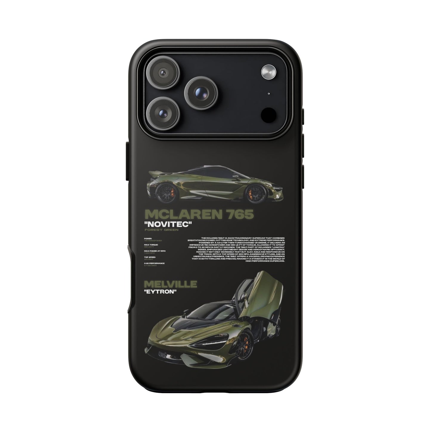"Forest Green" Sturdy Case