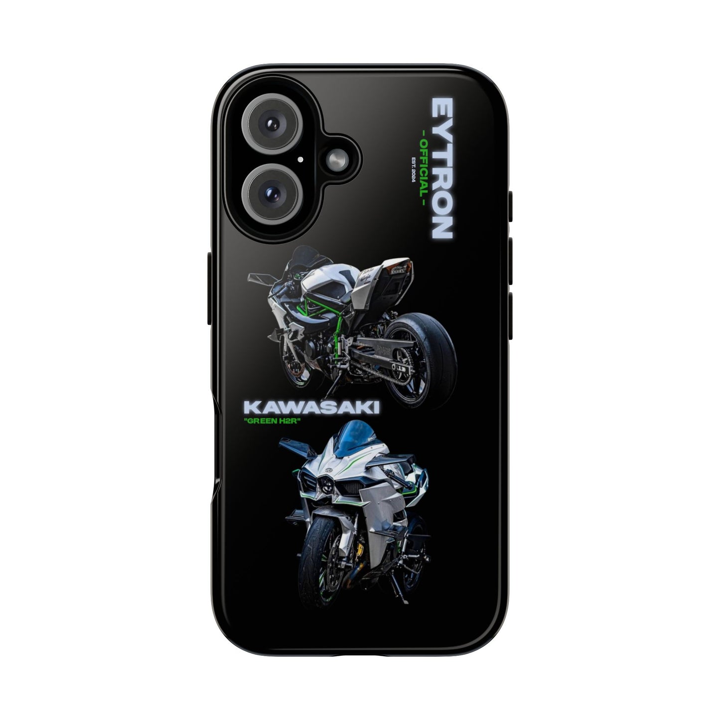 "Green H2R" Moto Case