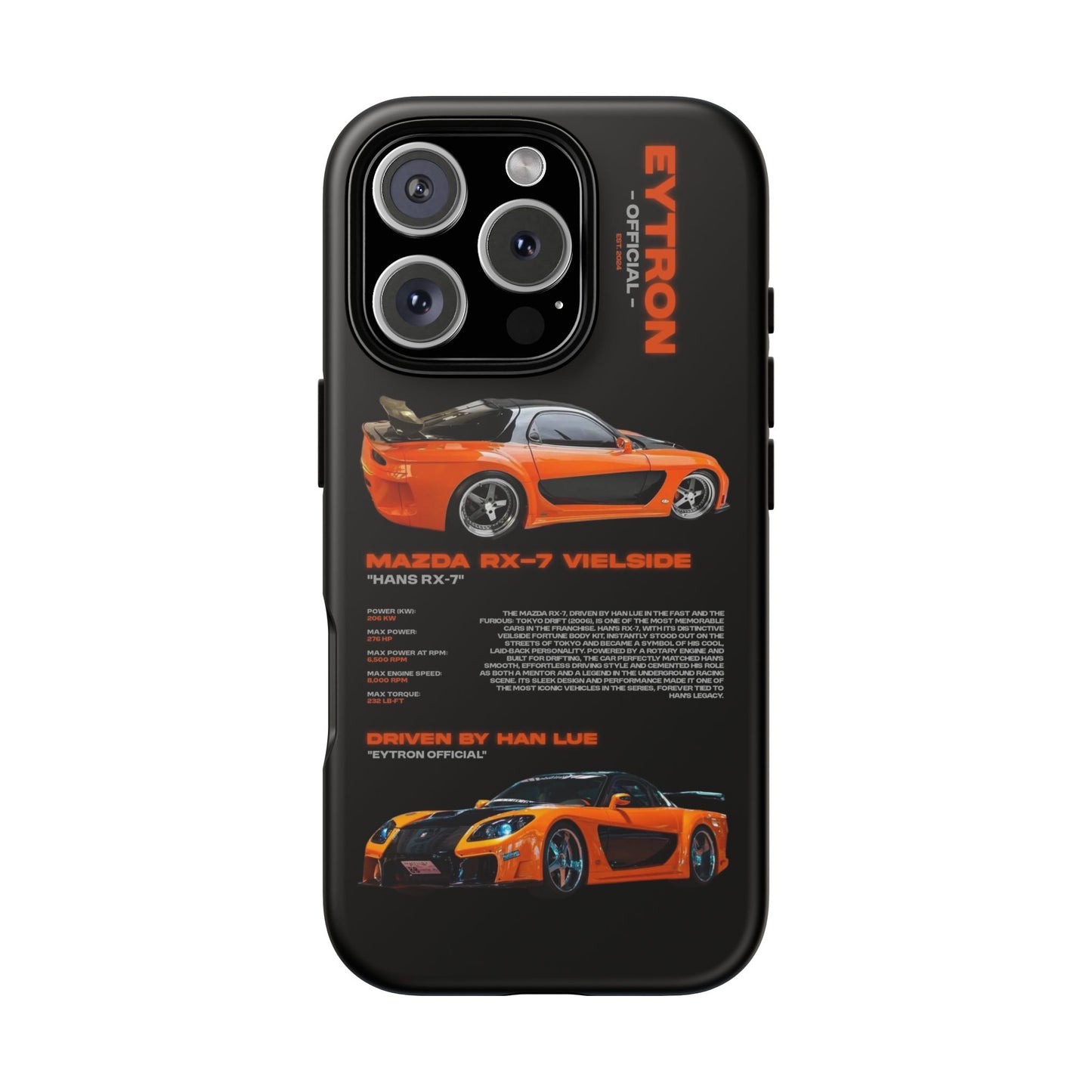 "Hans RX-7" Sturdy Case