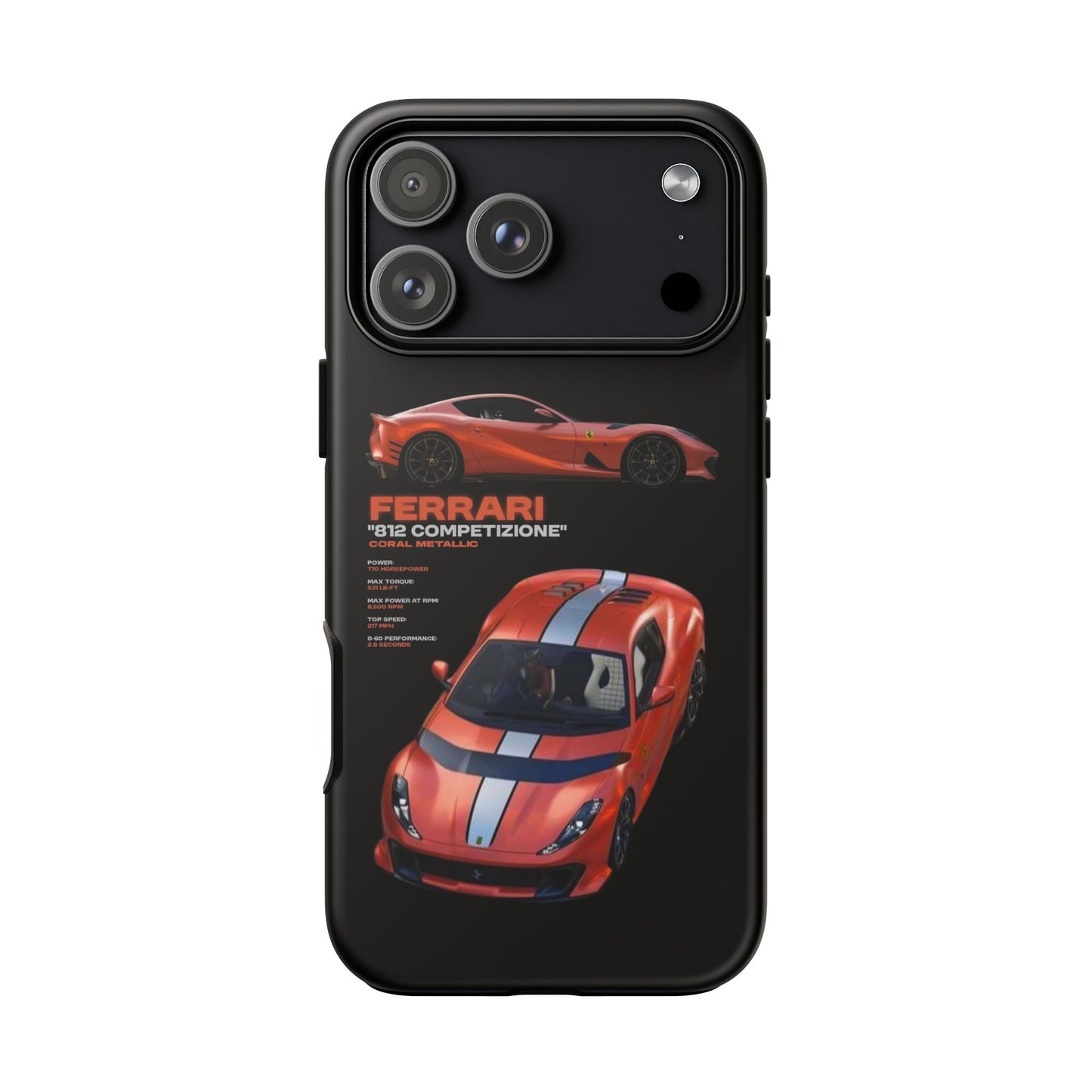 "Coral Metallic" Sturdy Case