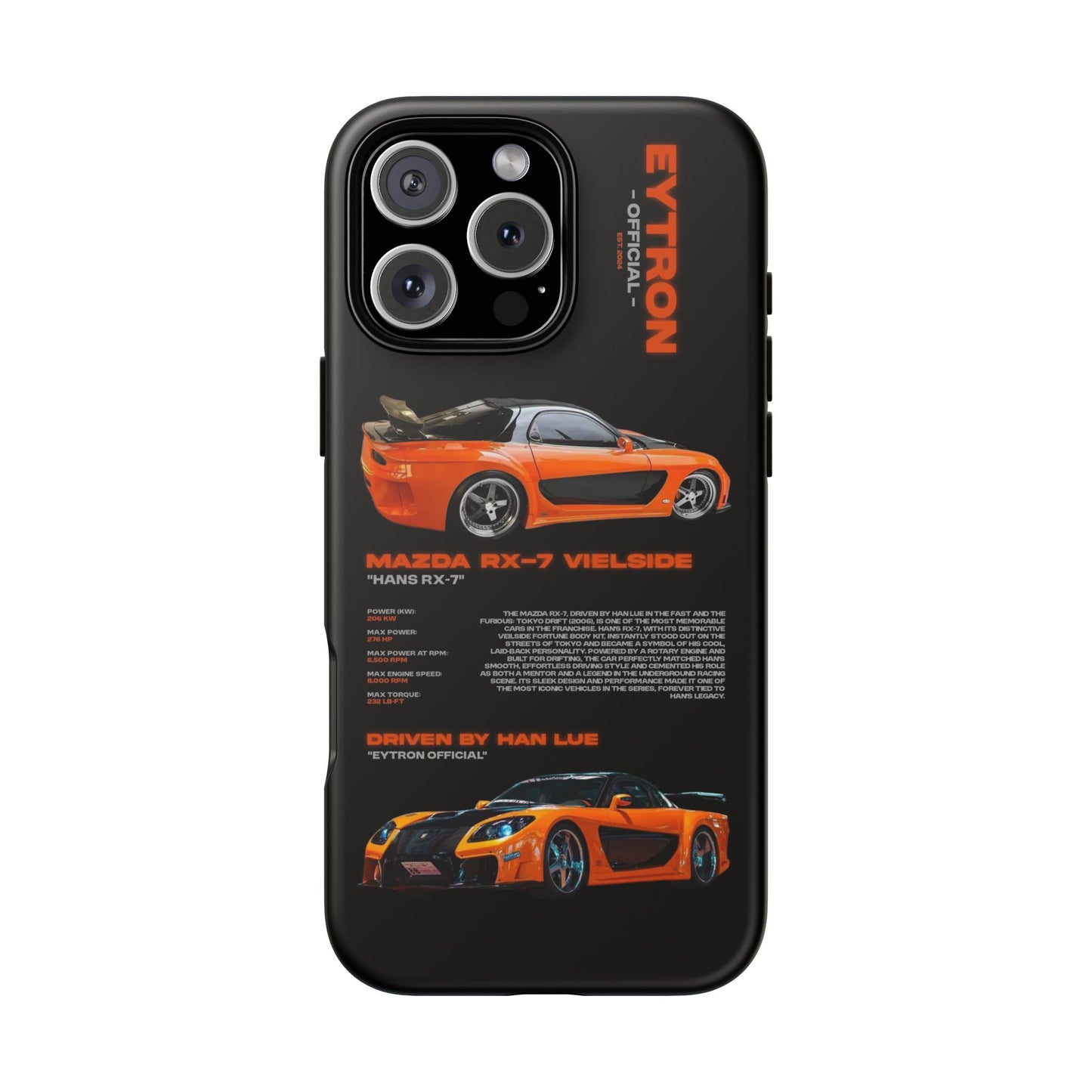 "Hans RX-7" Sturdy Case