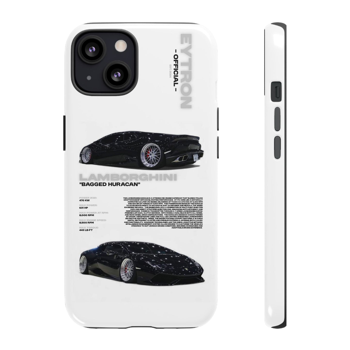 "Bagged Huracán" Sturdy Case