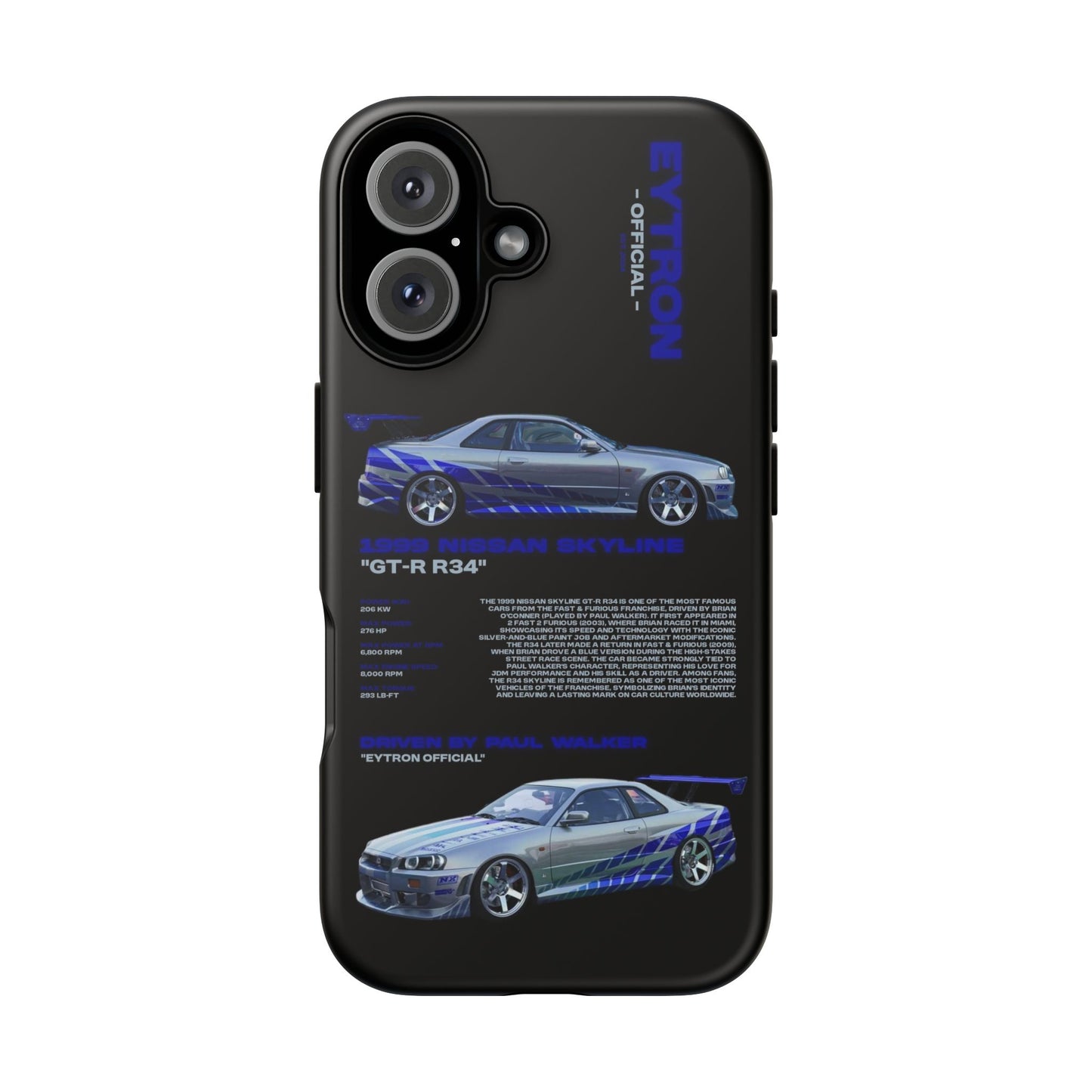 "GT-R R34" Sturdy Case