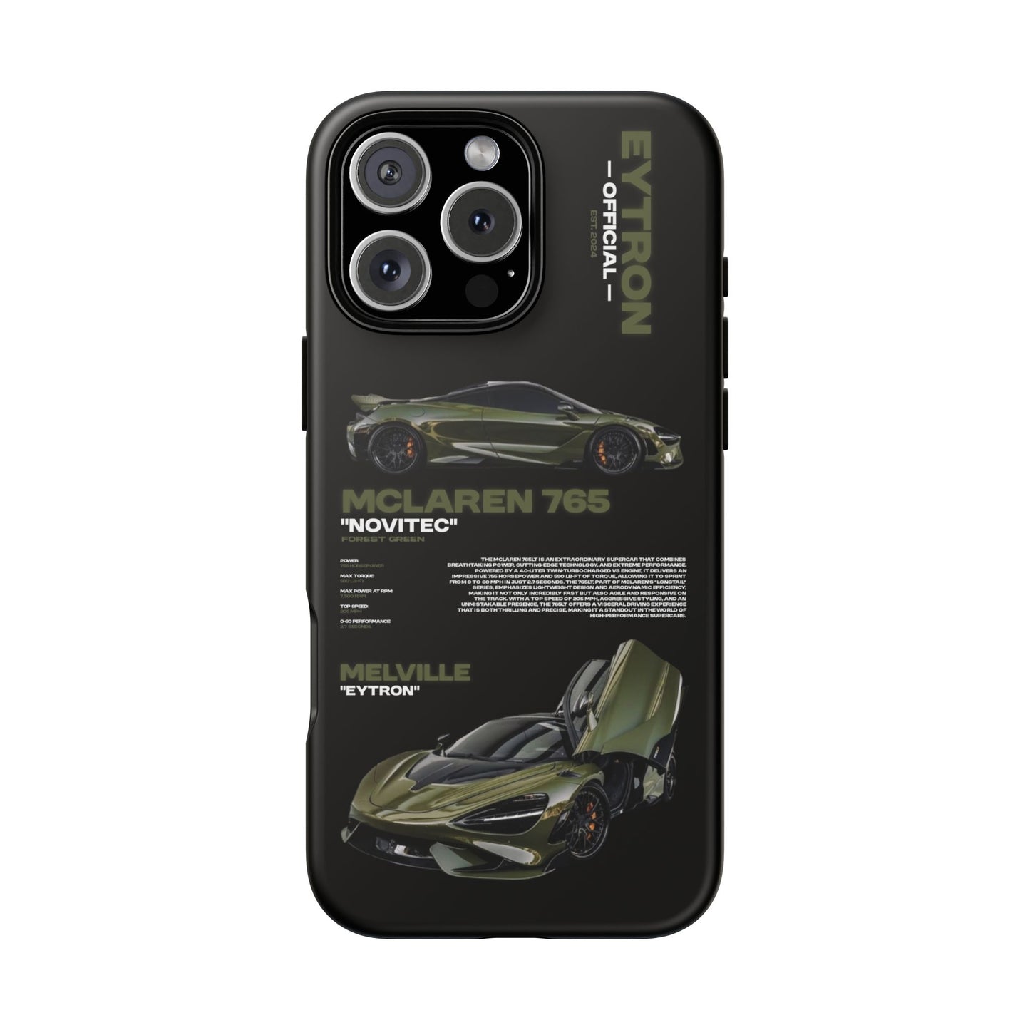 "Forest Green" Sturdy Case