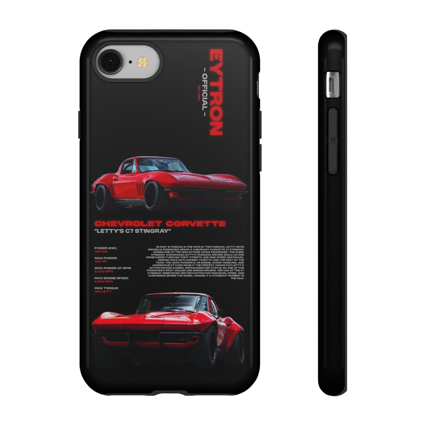 "Letty's C7 Stingray" Sturdy Case