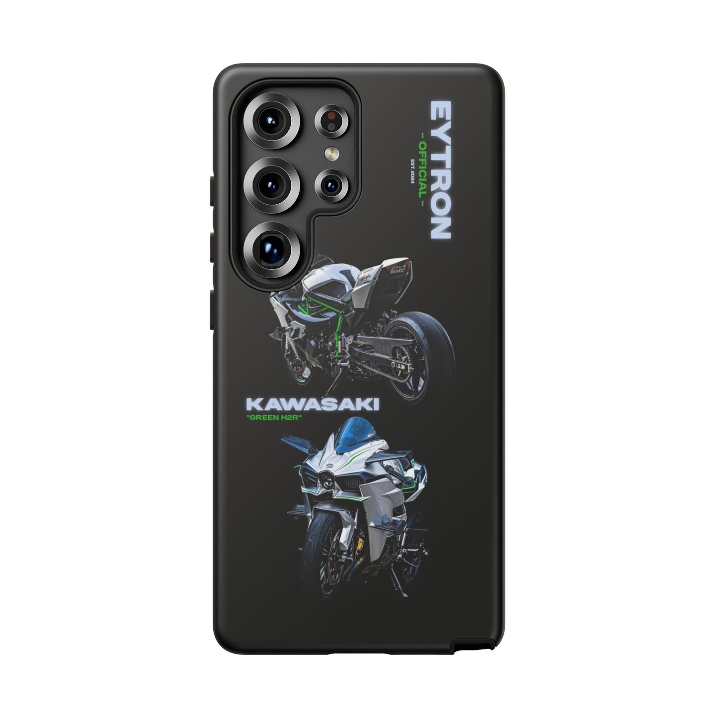 "Green H2R" Moto Case