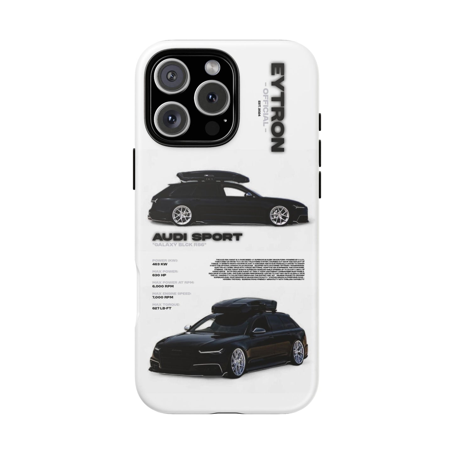 "Galaxy BLCK RS6" Sturdy Case
