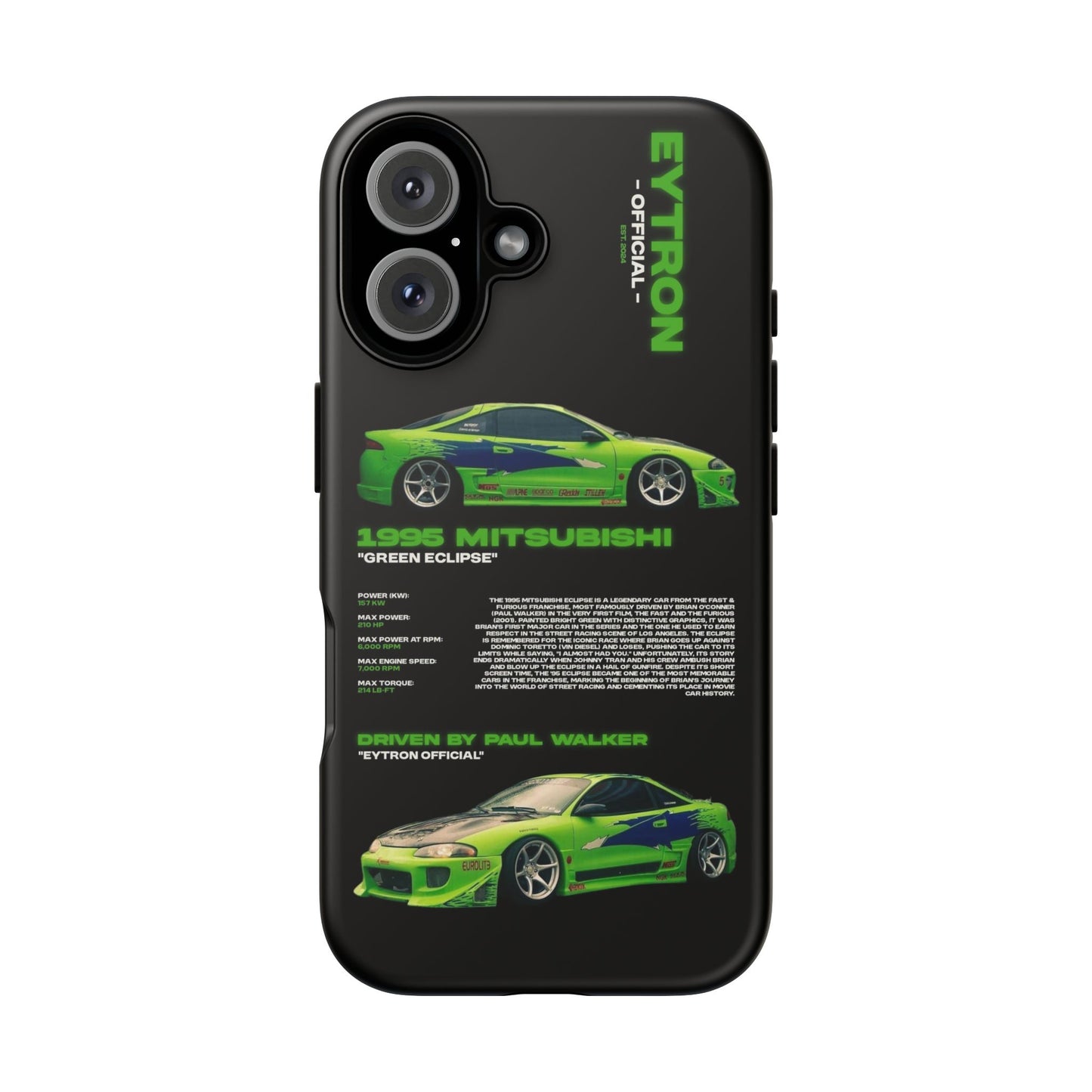 "Green Eclipse" Sturdy Case