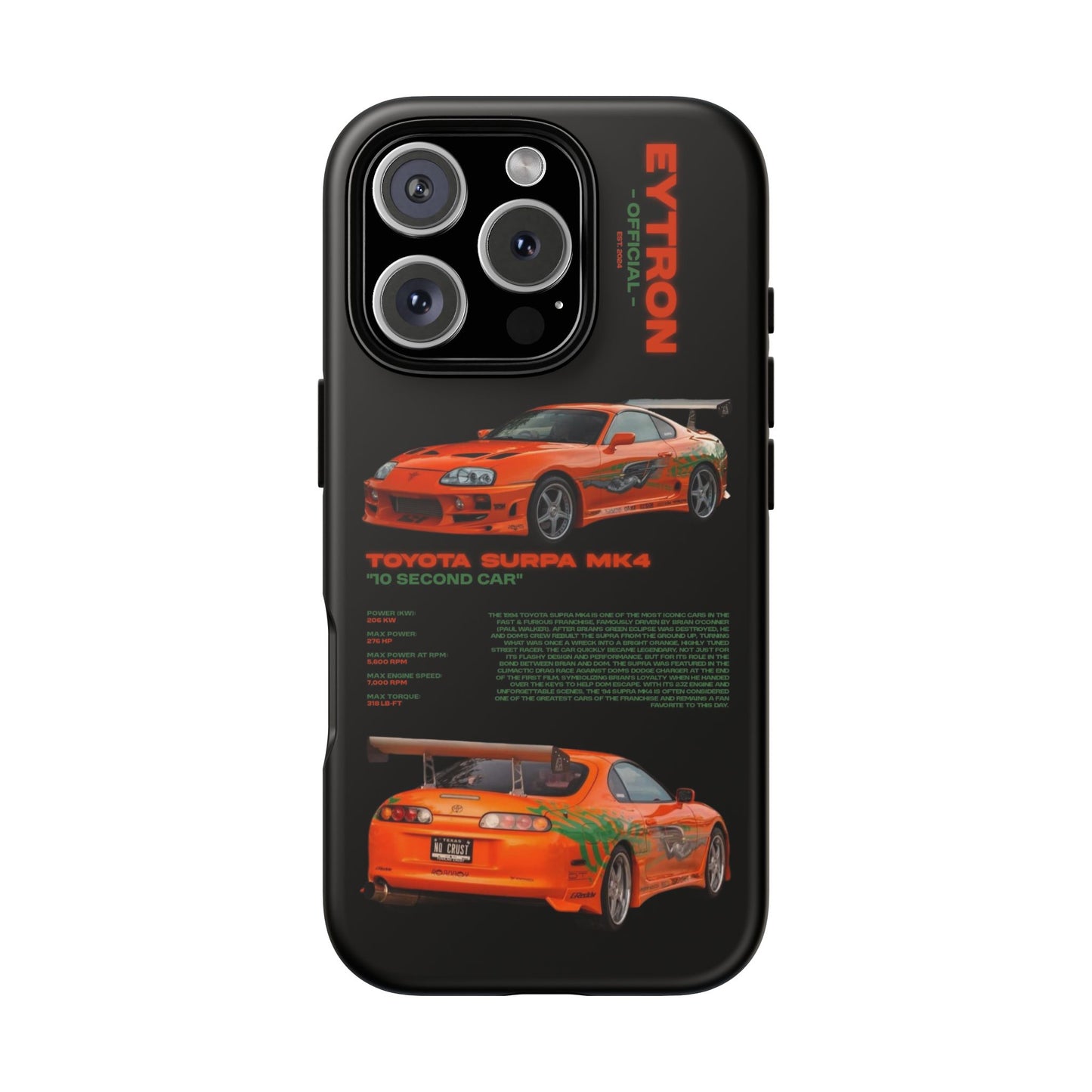 "10 Second Car" Sturdy Case