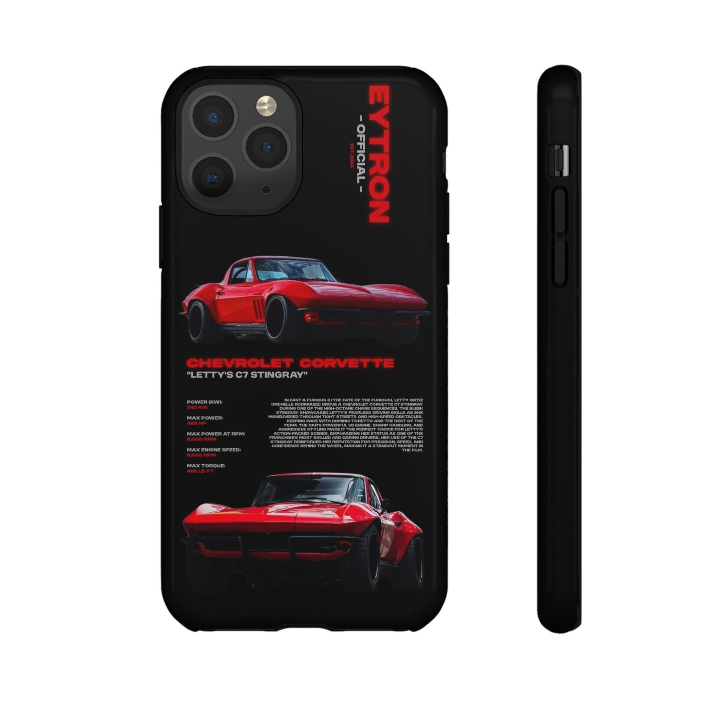 "Letty's C7 Stingray" Sturdy Case