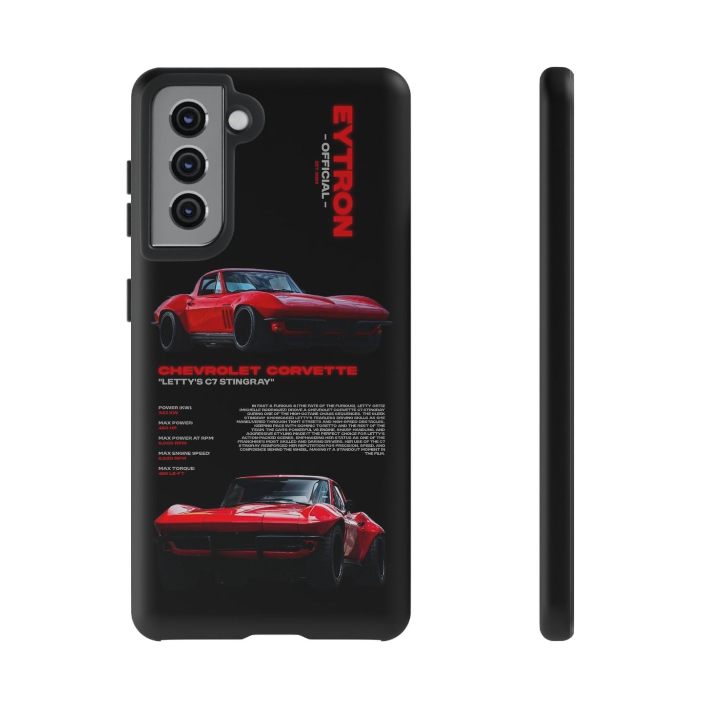 "Letty's C7 Stingray" Sturdy Case