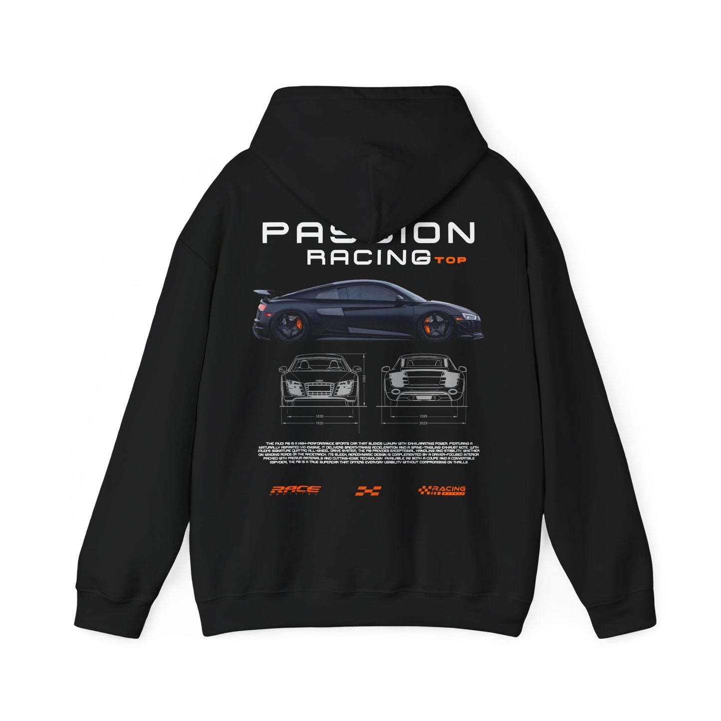 "Audi R8" Premium Hoodie