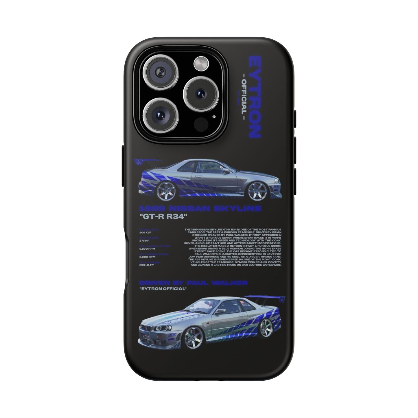 "GT-R R34" Sturdy Case
