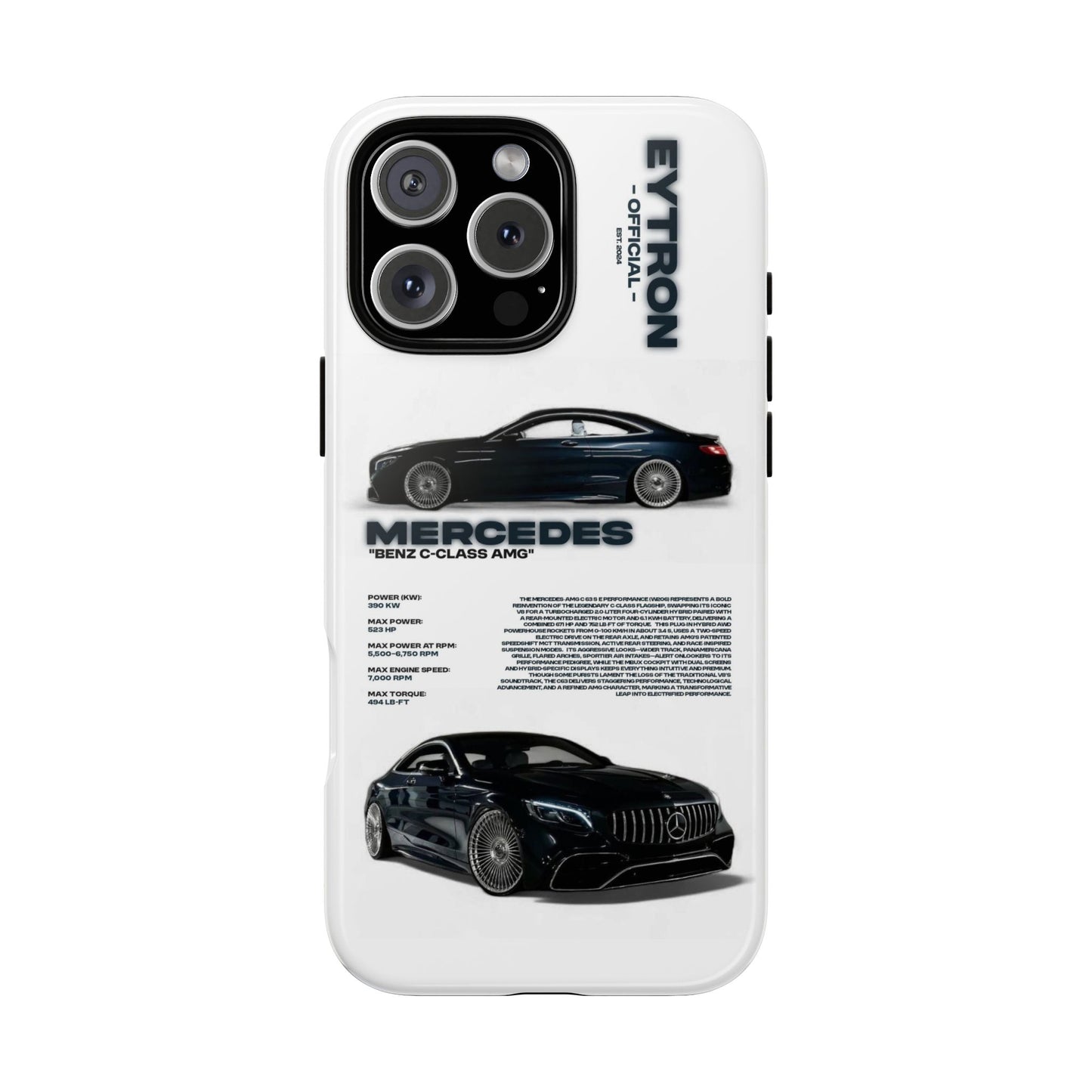 "Benz C-Class AMG" Sturdy Case